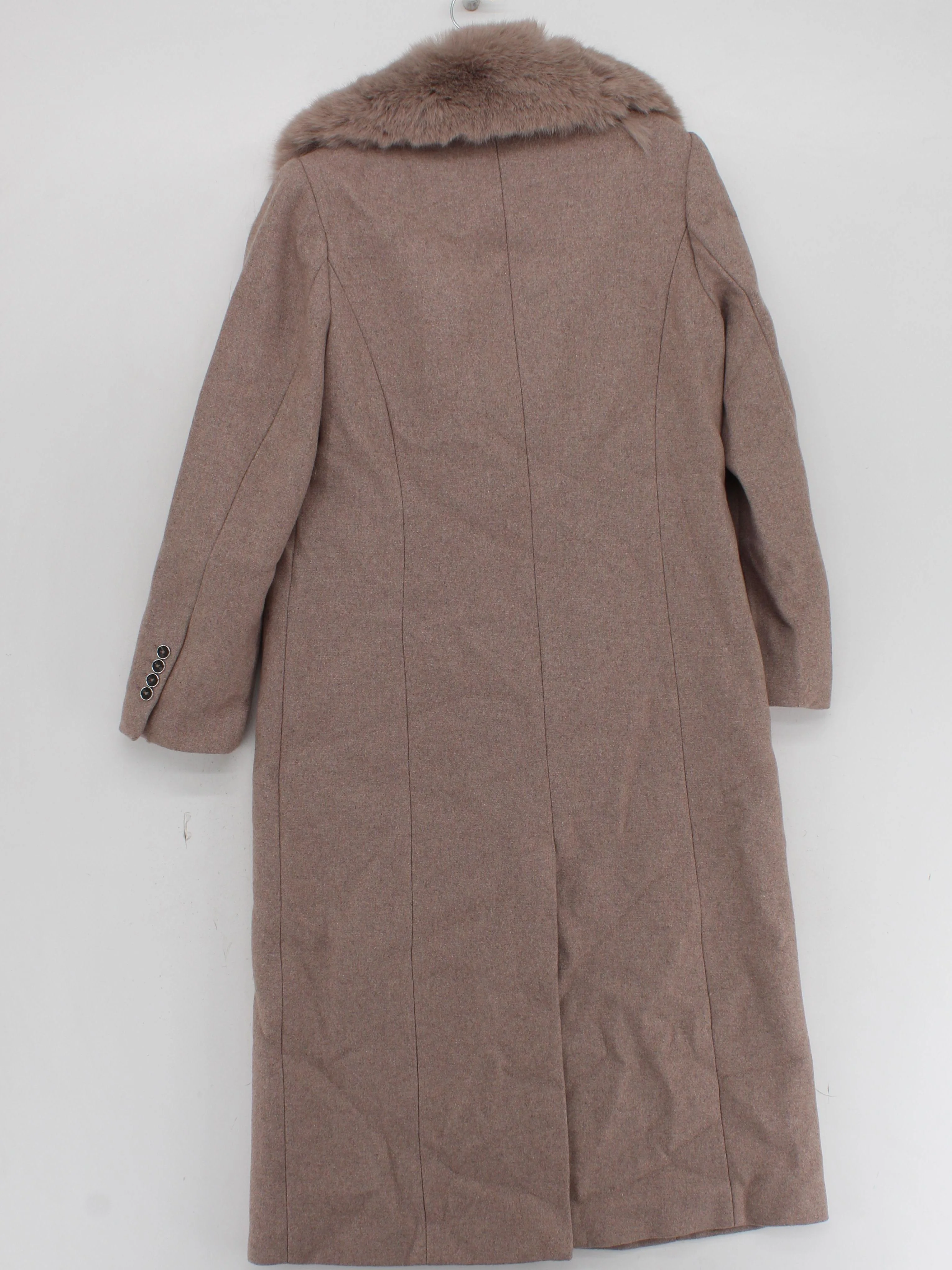 Karen Millen Women's Coat UK 10 Tan Wool New with tags - Image 2