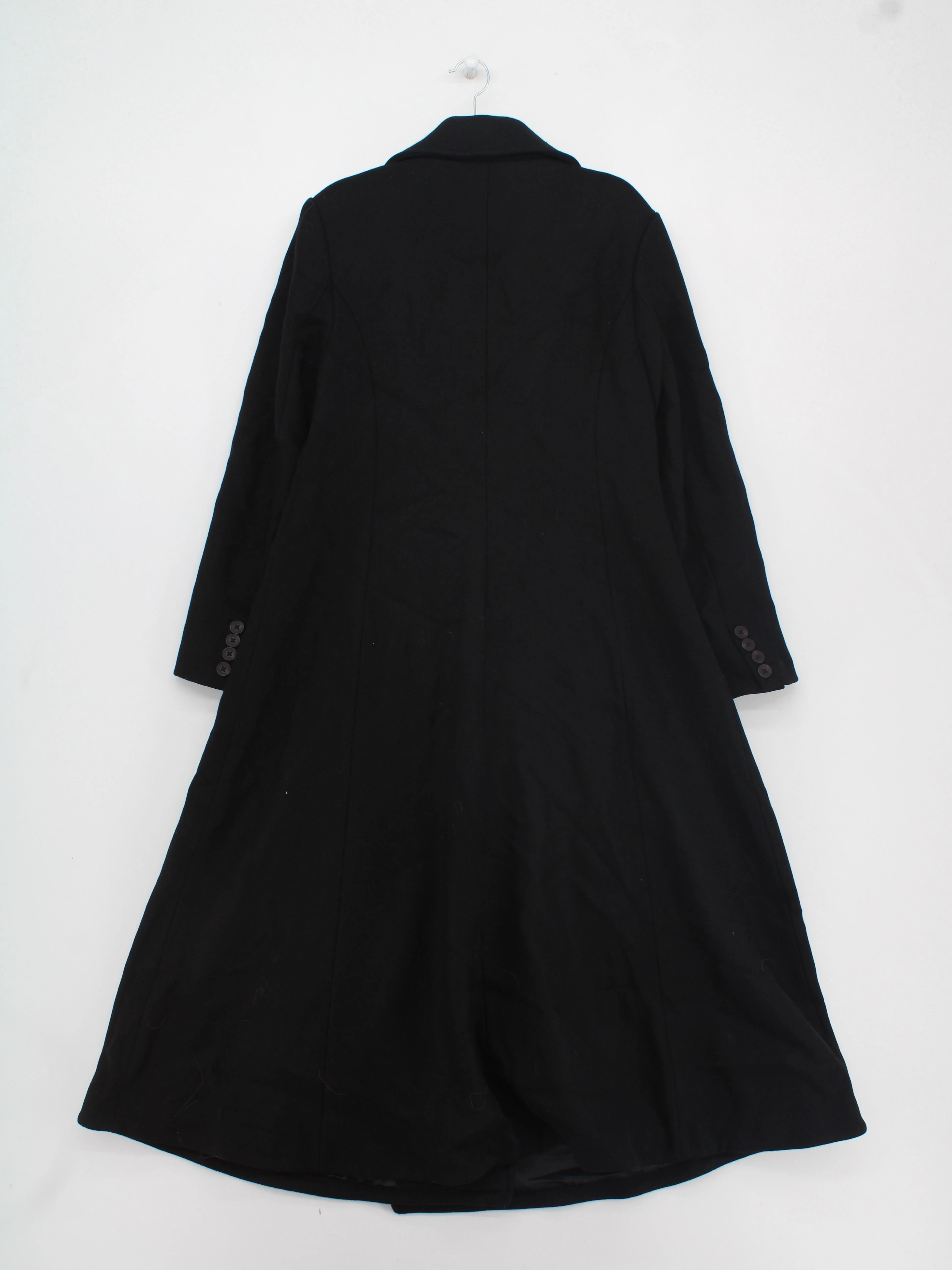 Karen Millen Women's Coat UK 12 Black Wool - Image 2