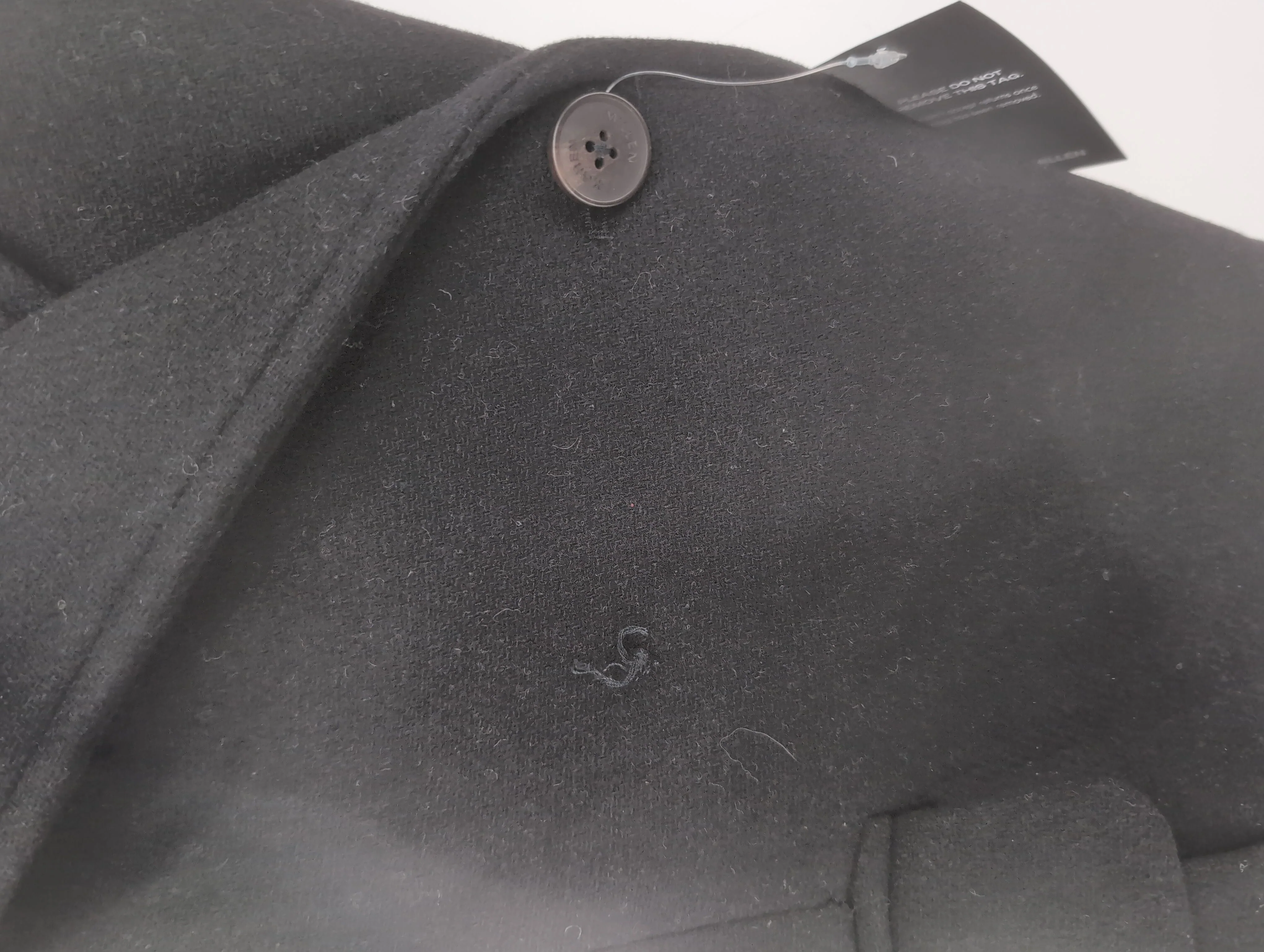 Karen Millen Women's Coat UK 12 Black Wool - Image 5