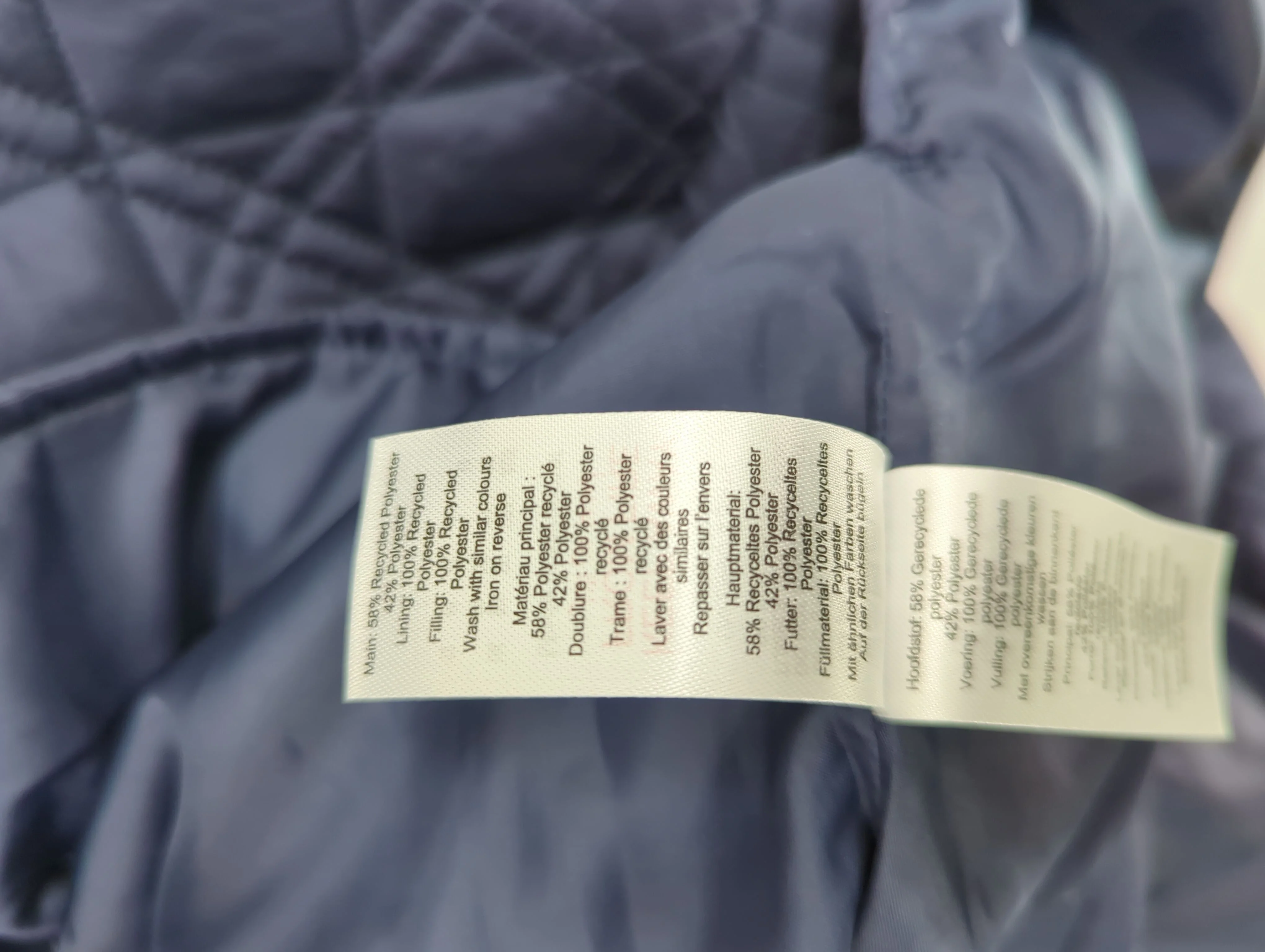 Karen Millen Women's Coat UK 12 Blue 100% Polyester Overcoat New with tags - Image 6