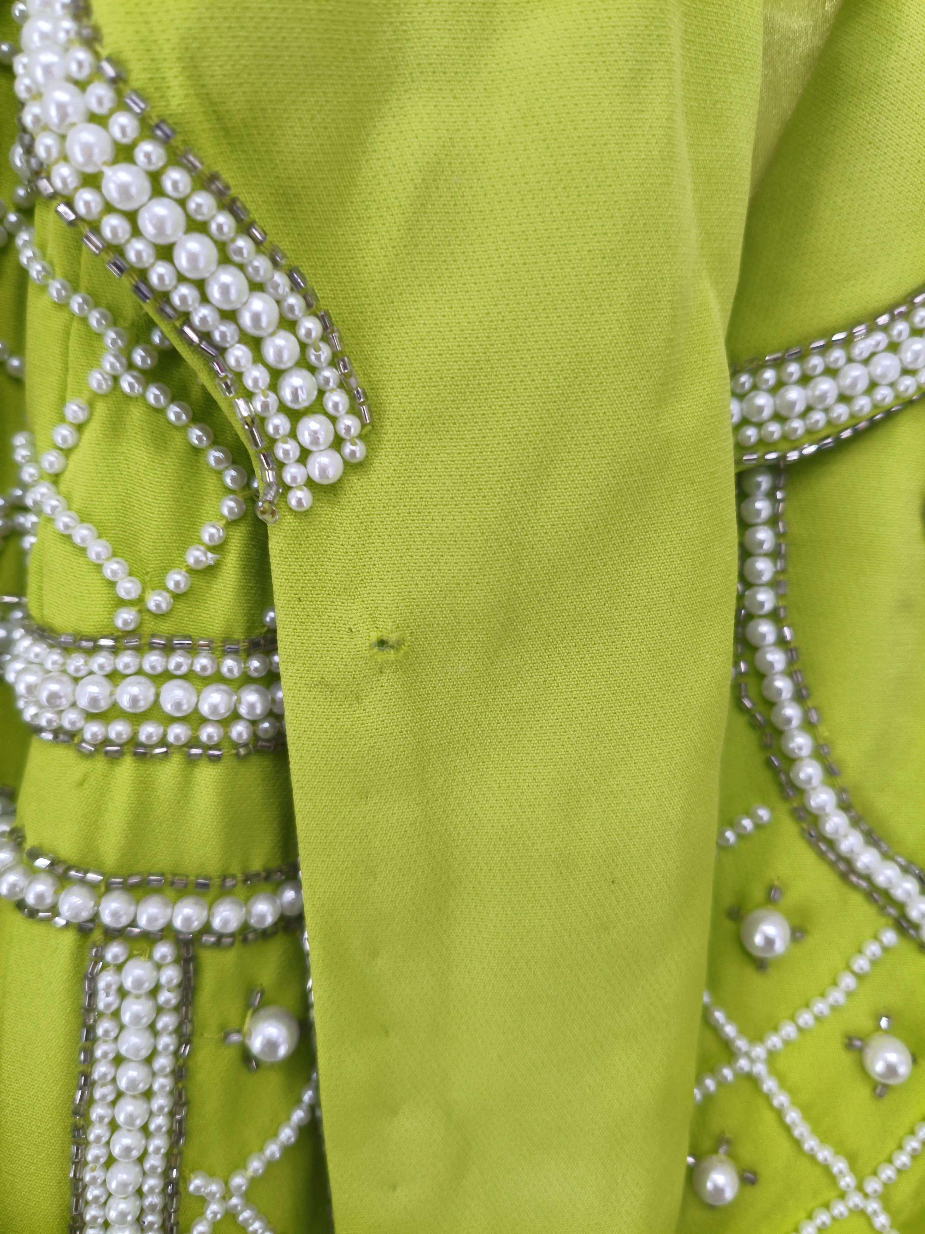 Karen Millen Women's Coat UK 12 Green Polyester with Elastane Overcoat - Image 5