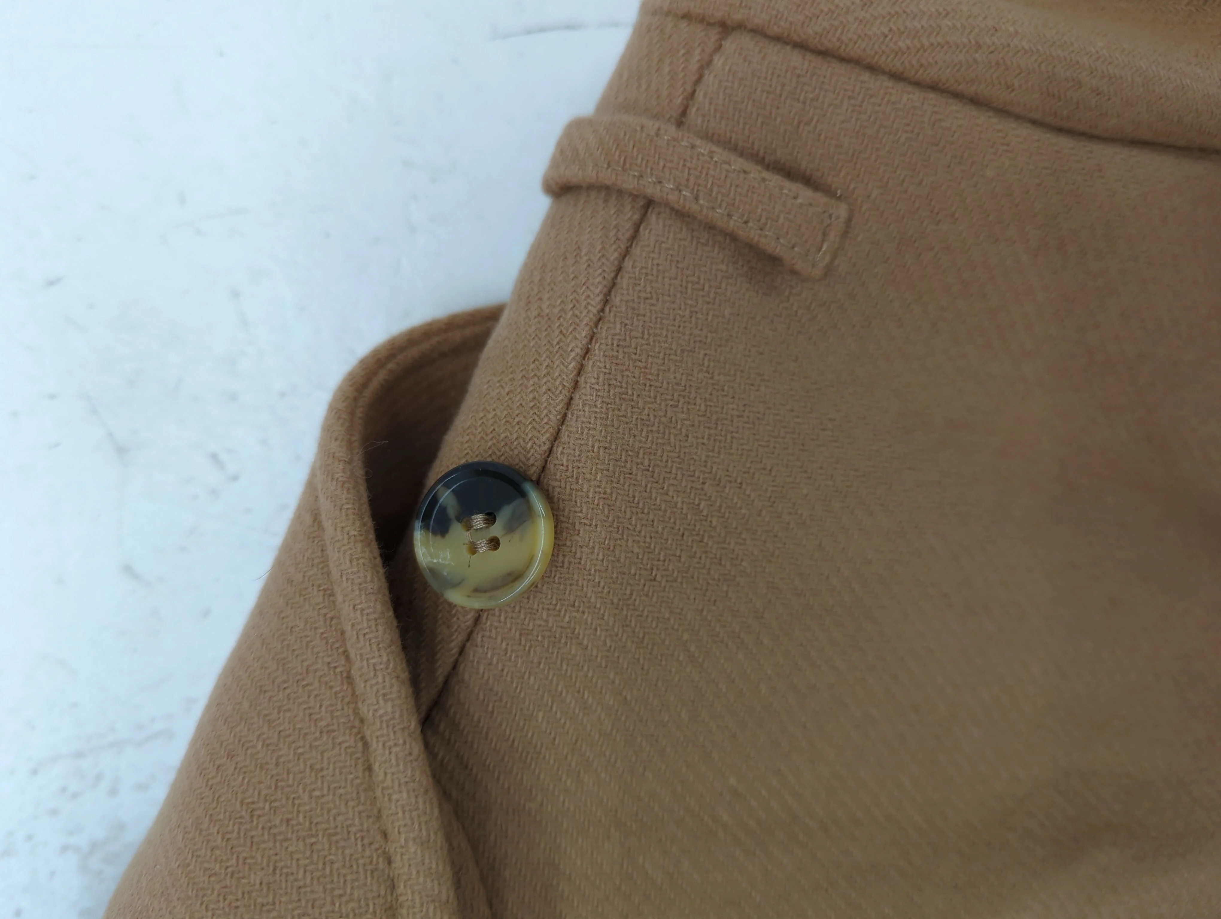 Karen Millen Women's Coat UK 12 Tan 100% Other Overcoat - Image 5