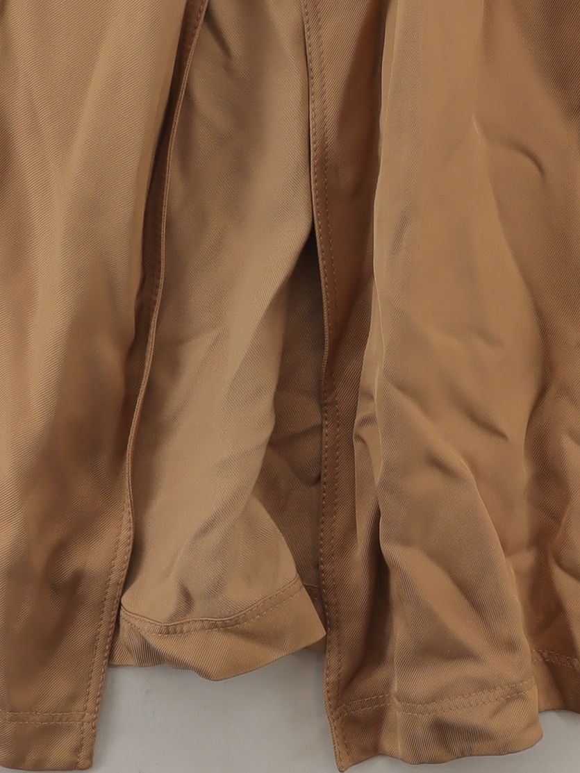 Karen Millen Women's Coat UK 12 Tan 100% Viscose Trench Coat - Image 4