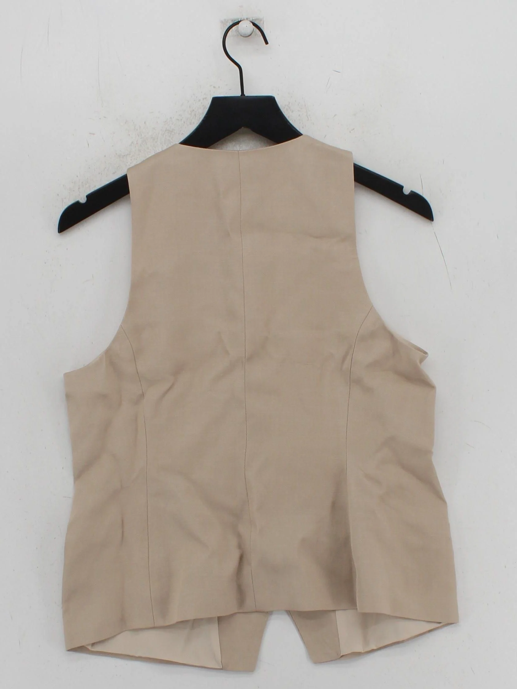 Karen Millen Women's Coat UK 12 Tan Viscose with Polyester Overcoat - Image 2