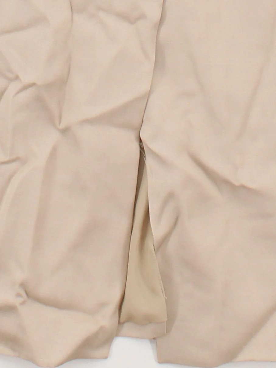 Karen Millen Women's Coat UK 14 Cream Viscose with Linen Overcoat New with tags - Image 4