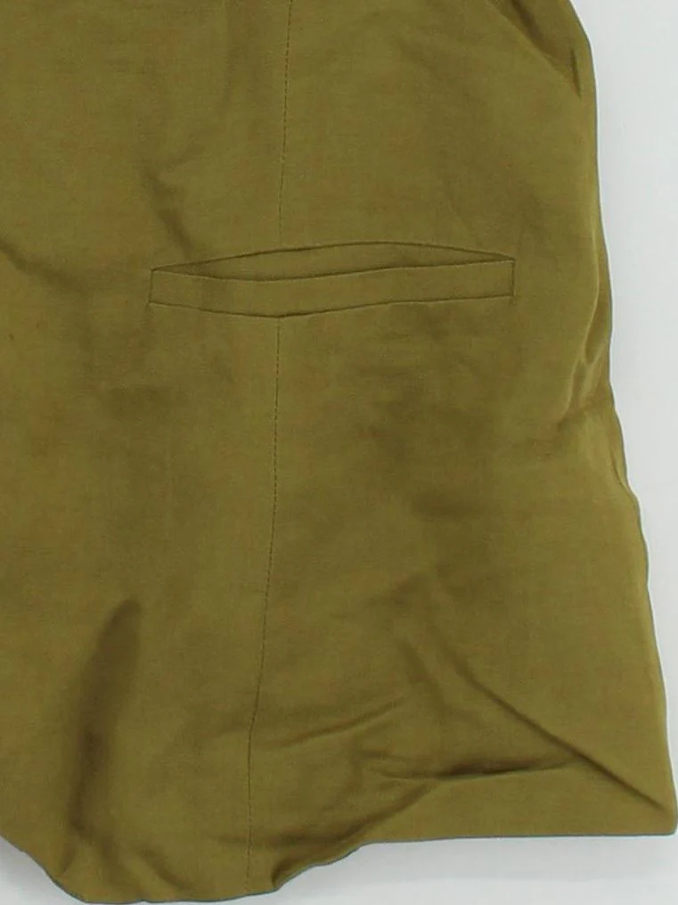 Karen Millen Women's Coat UK 14 Green Linen with Rayon Overcoat New with tags - Image 4