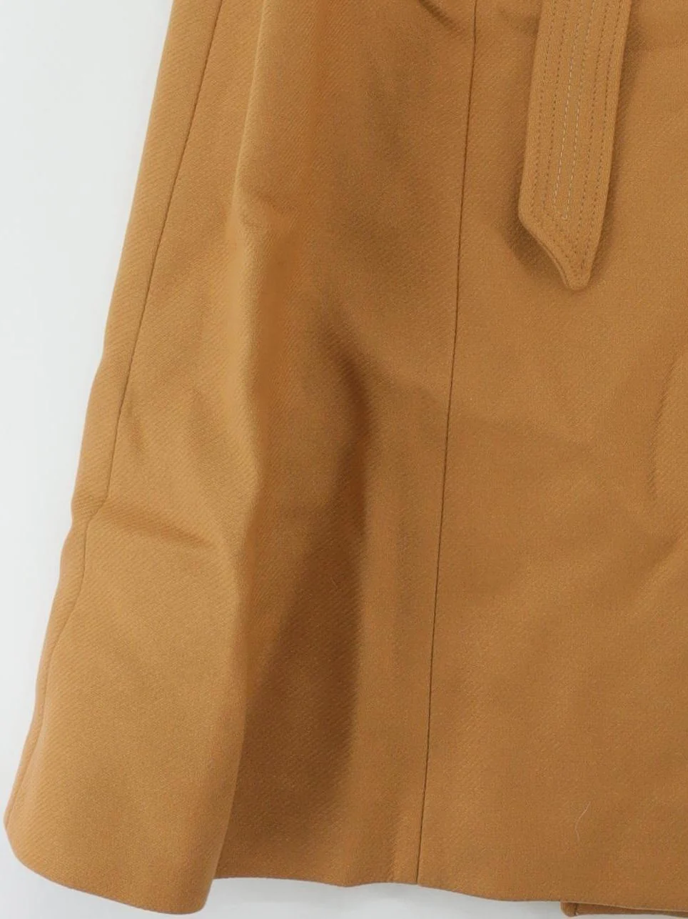 Karen Millen Women's Coat UK 14 Tan Wool with Polyester Overcoat New with tags - Image 4