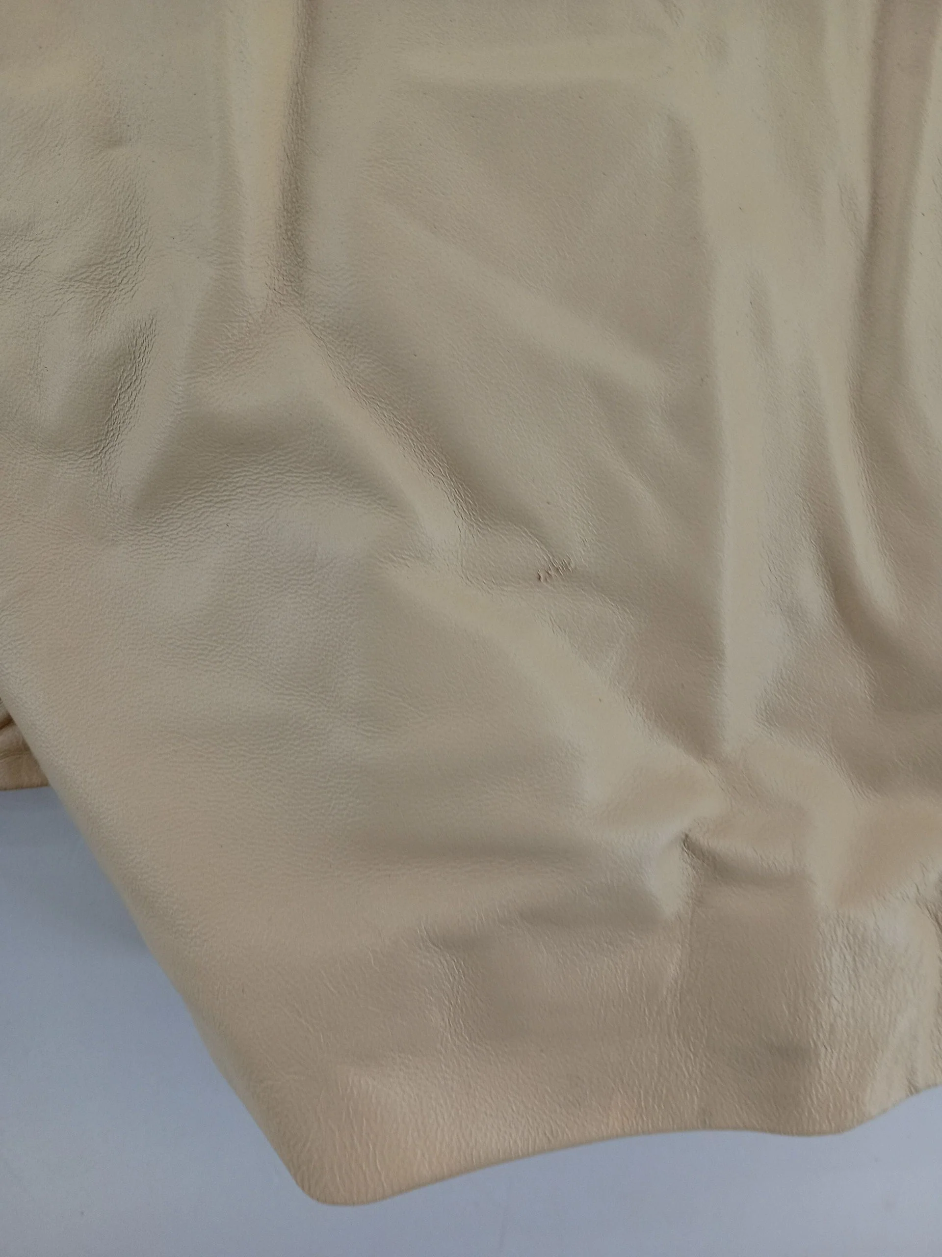 Karen Millen Women's Coat UK 16 Cream Leather with Polyester Overcoat - Image 5