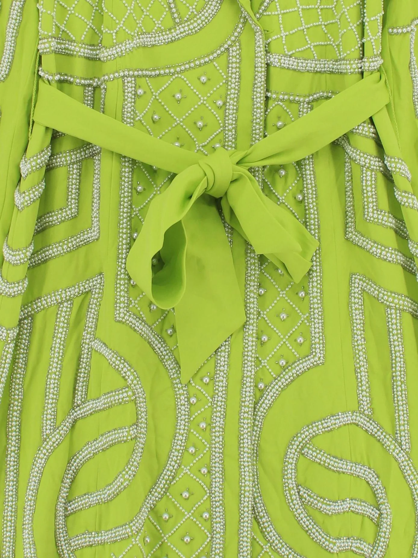Karen Millen Women's Coat UK 16 Green Polyester with Elastane Overcoat - Image 3