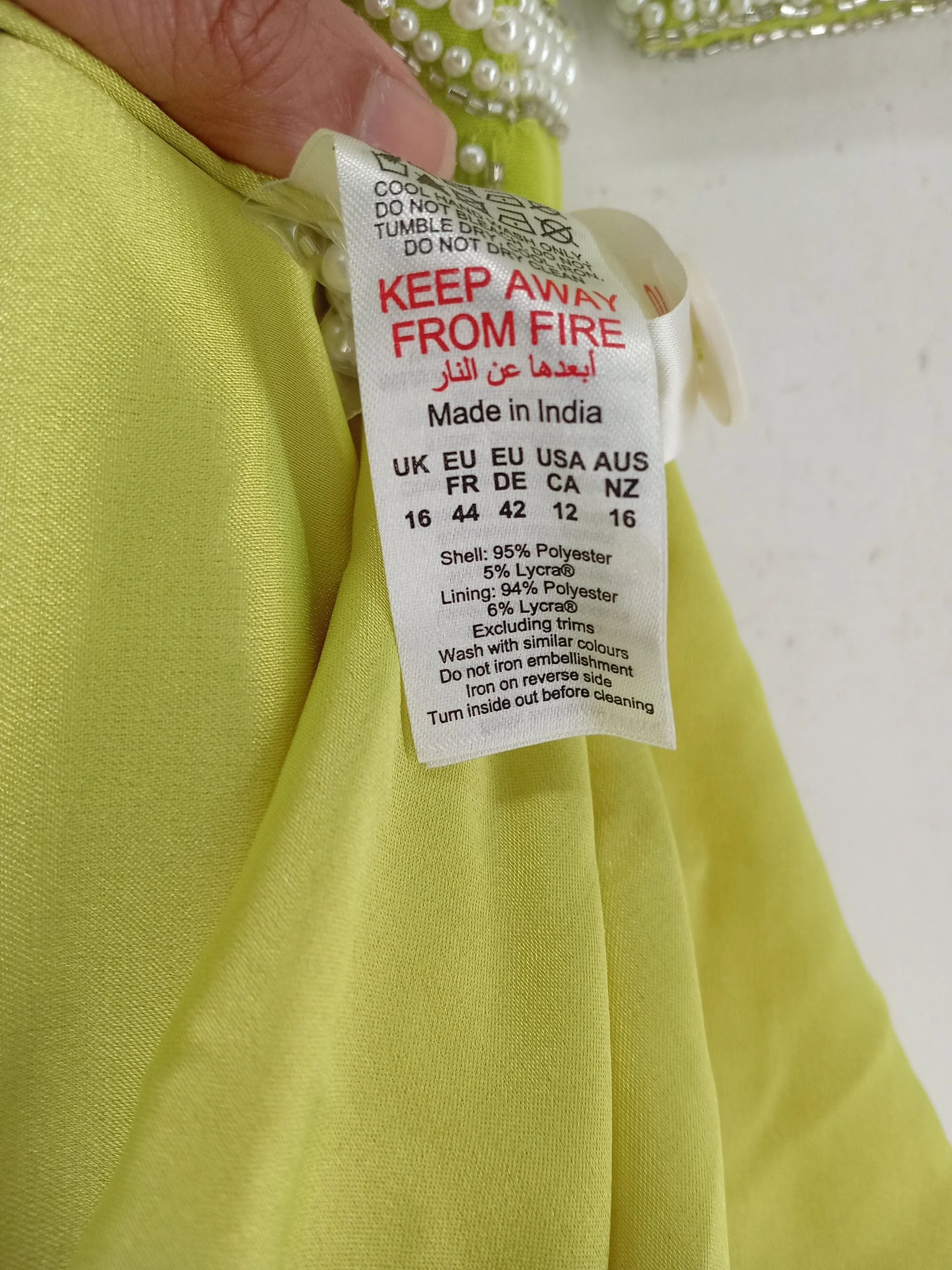 Karen Millen Women's Coat UK 16 Green Polyester with Elastane Overcoat - Image 7