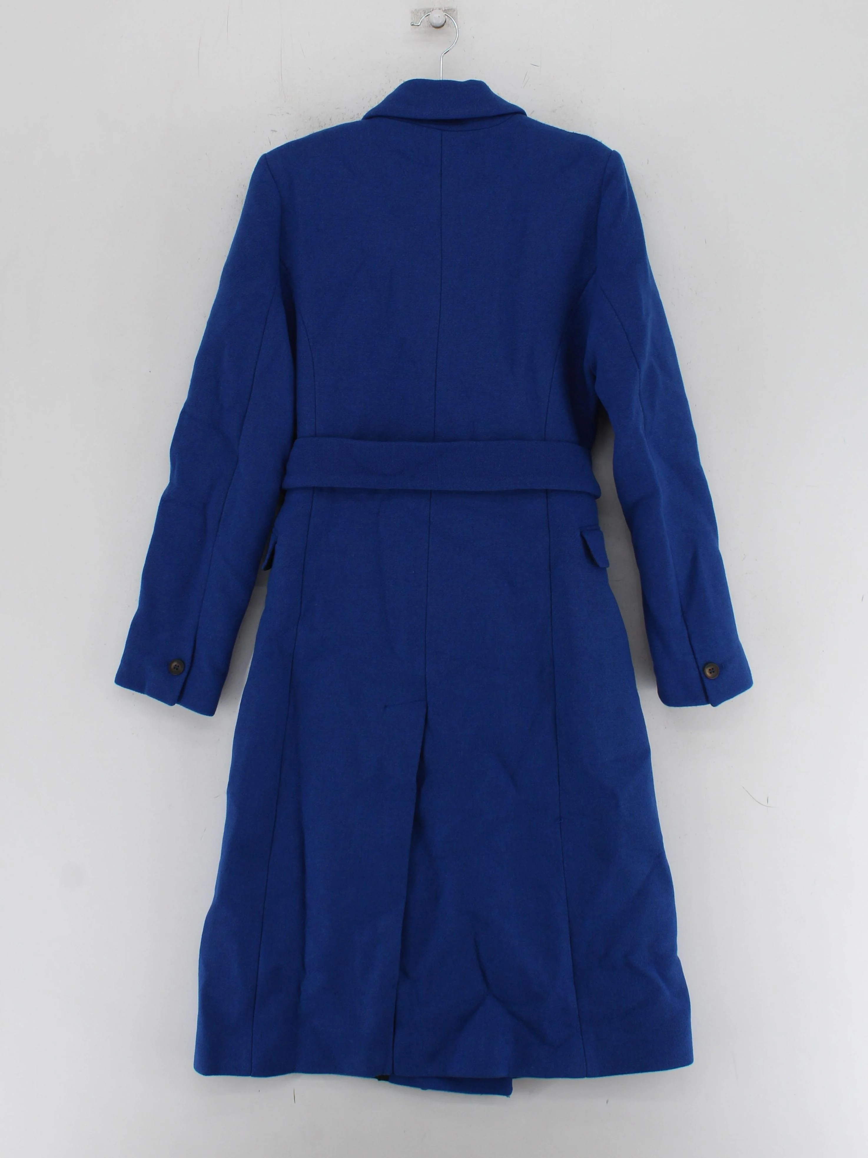 Karen Millen Women's Coat UK 6 Blue Acrylic New with tags - Image 2