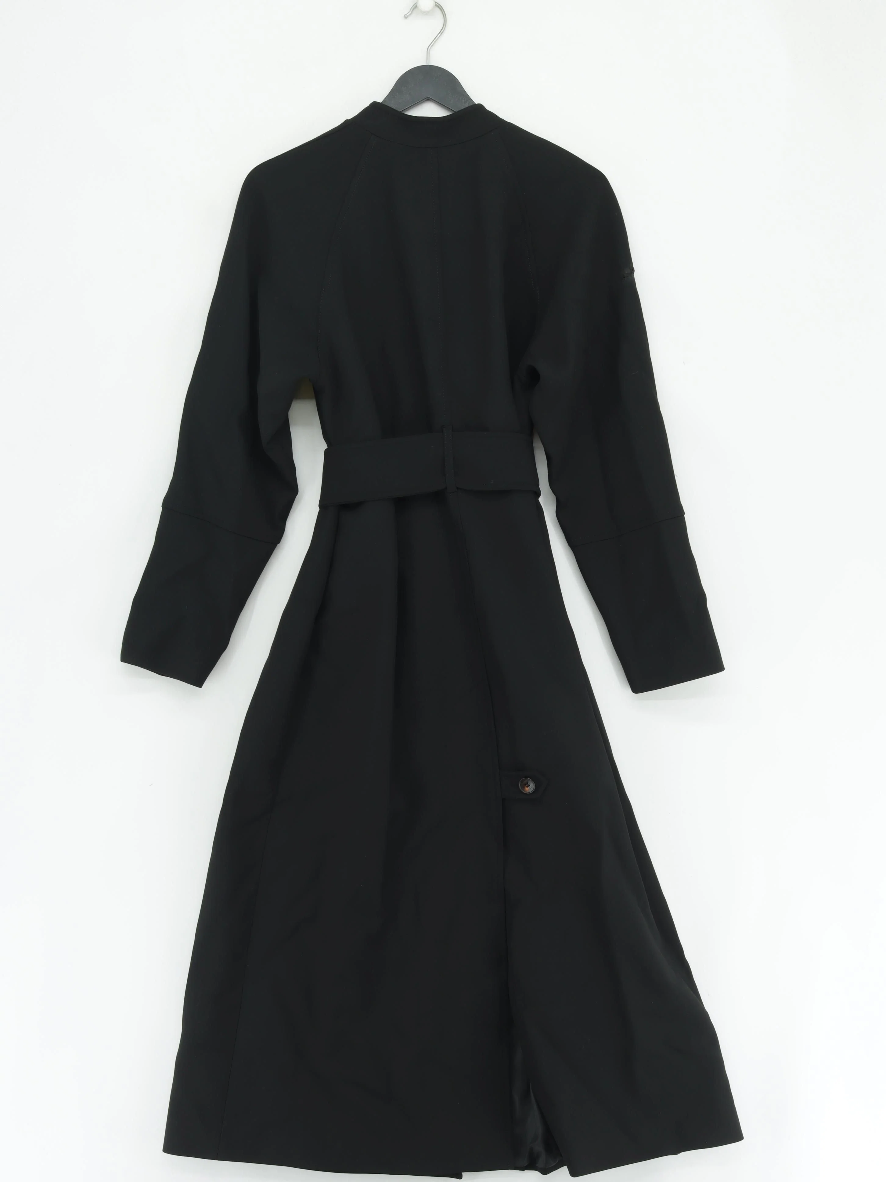 Karen Millen Women's Coat UK 8 Black Polyester New with tags - Image 2