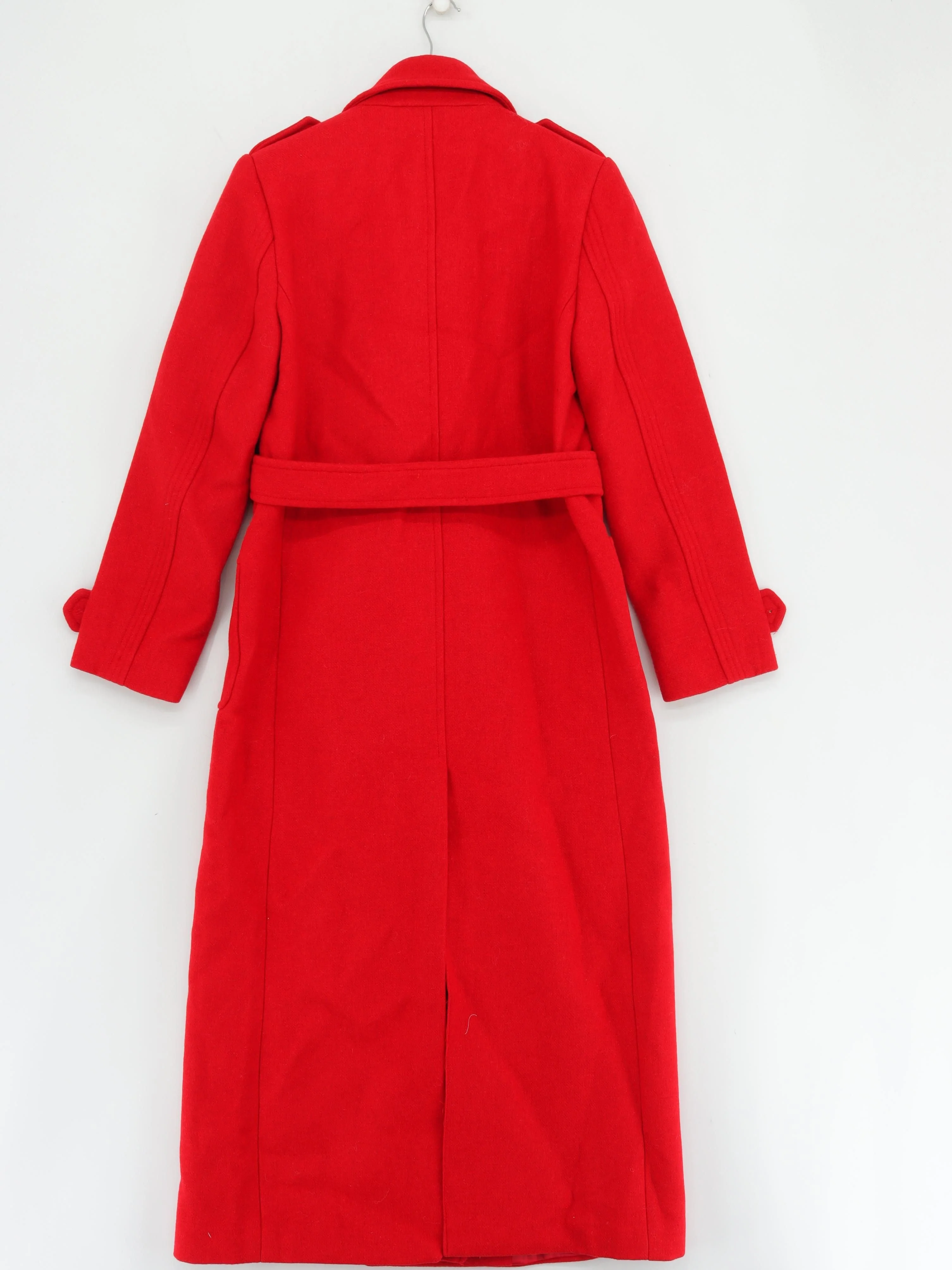 Karen Millen Women's Coat UK 8 Red Wool New with tags - Image 2