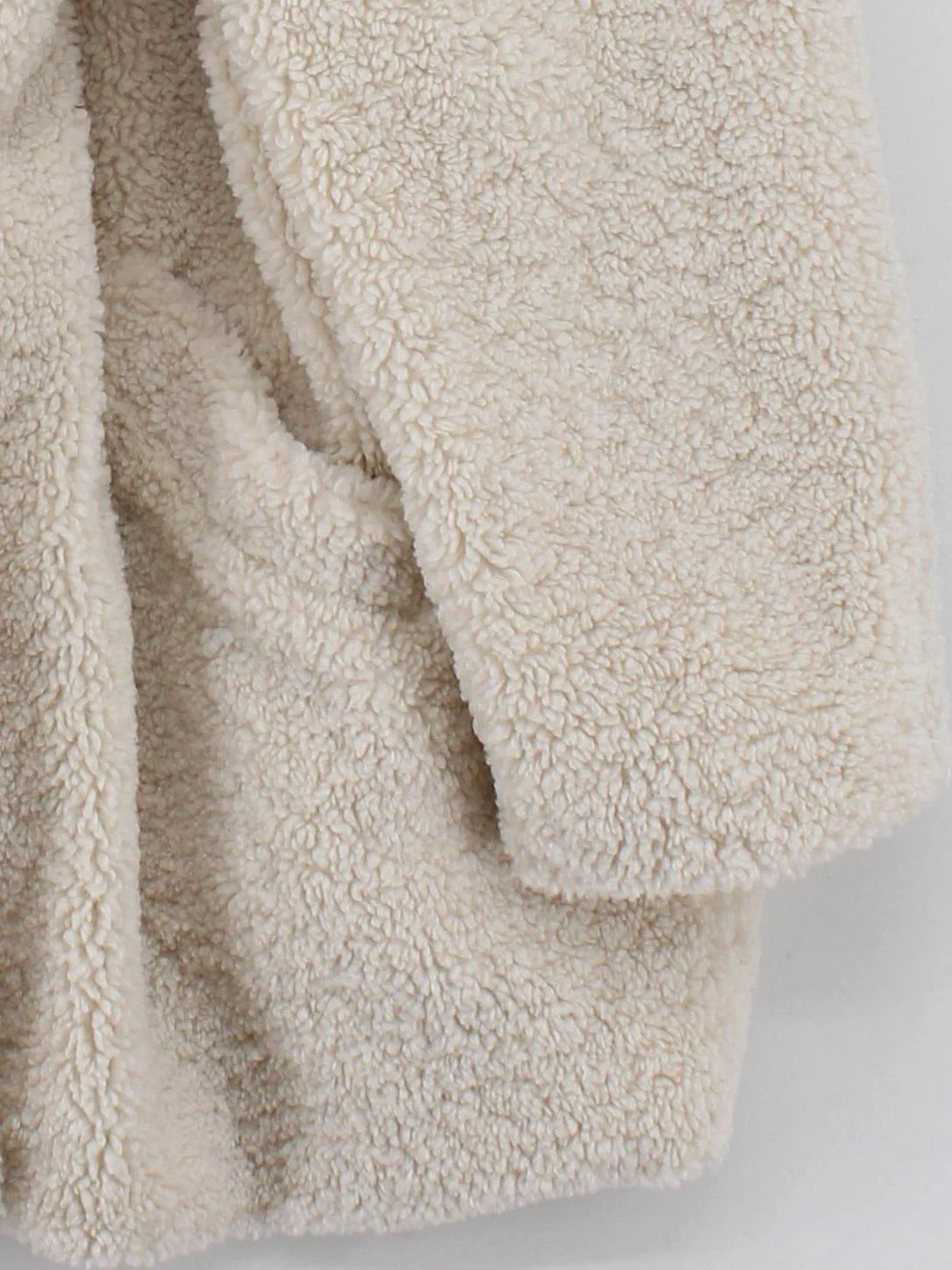 Karen Millen Women's Coat XXL Cream 100% Polyester Overcoat - Image 4