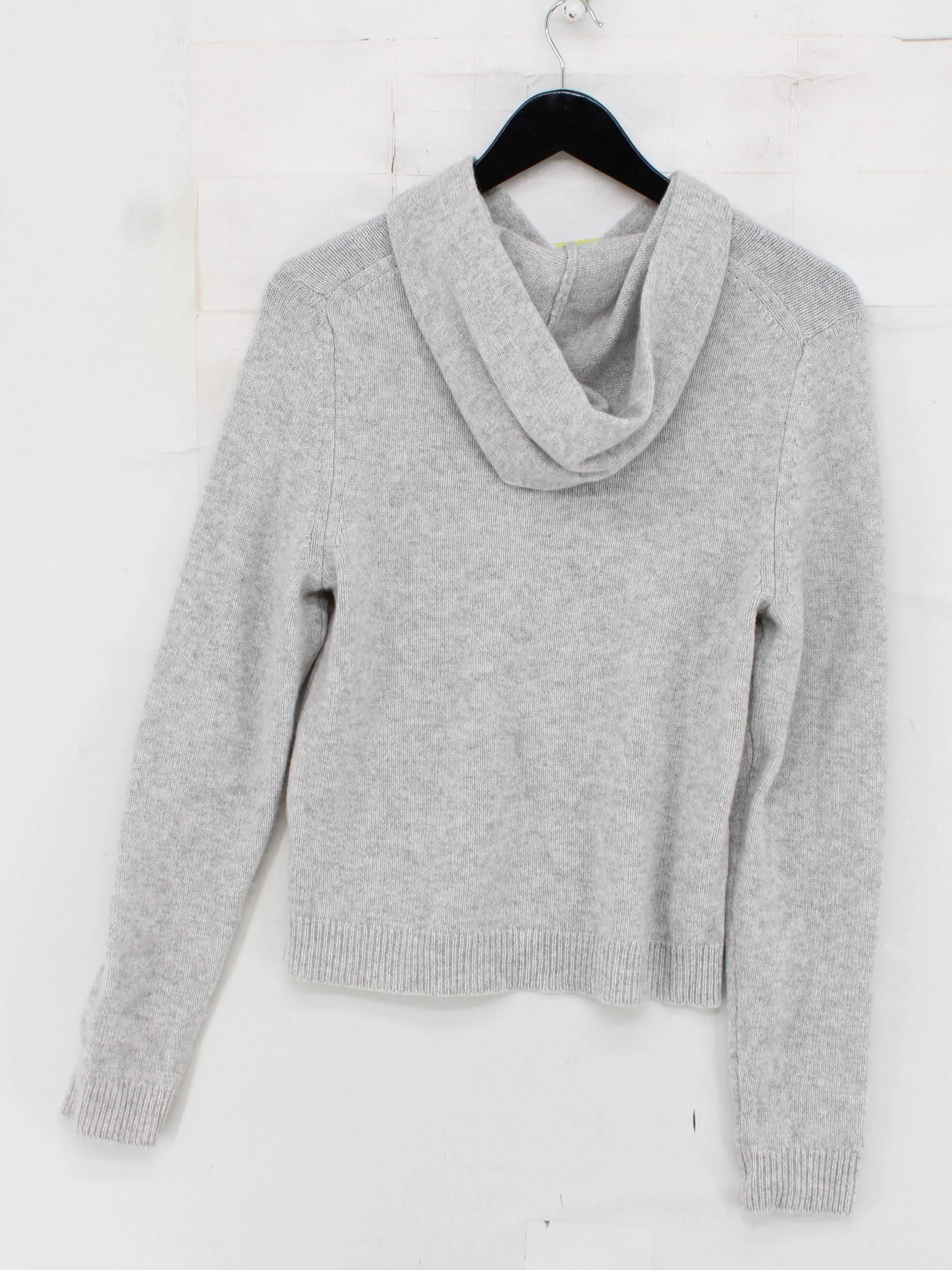 Karen Millen Women's Hoodie XS Grey 100% Cashmere Pullover - Image 2