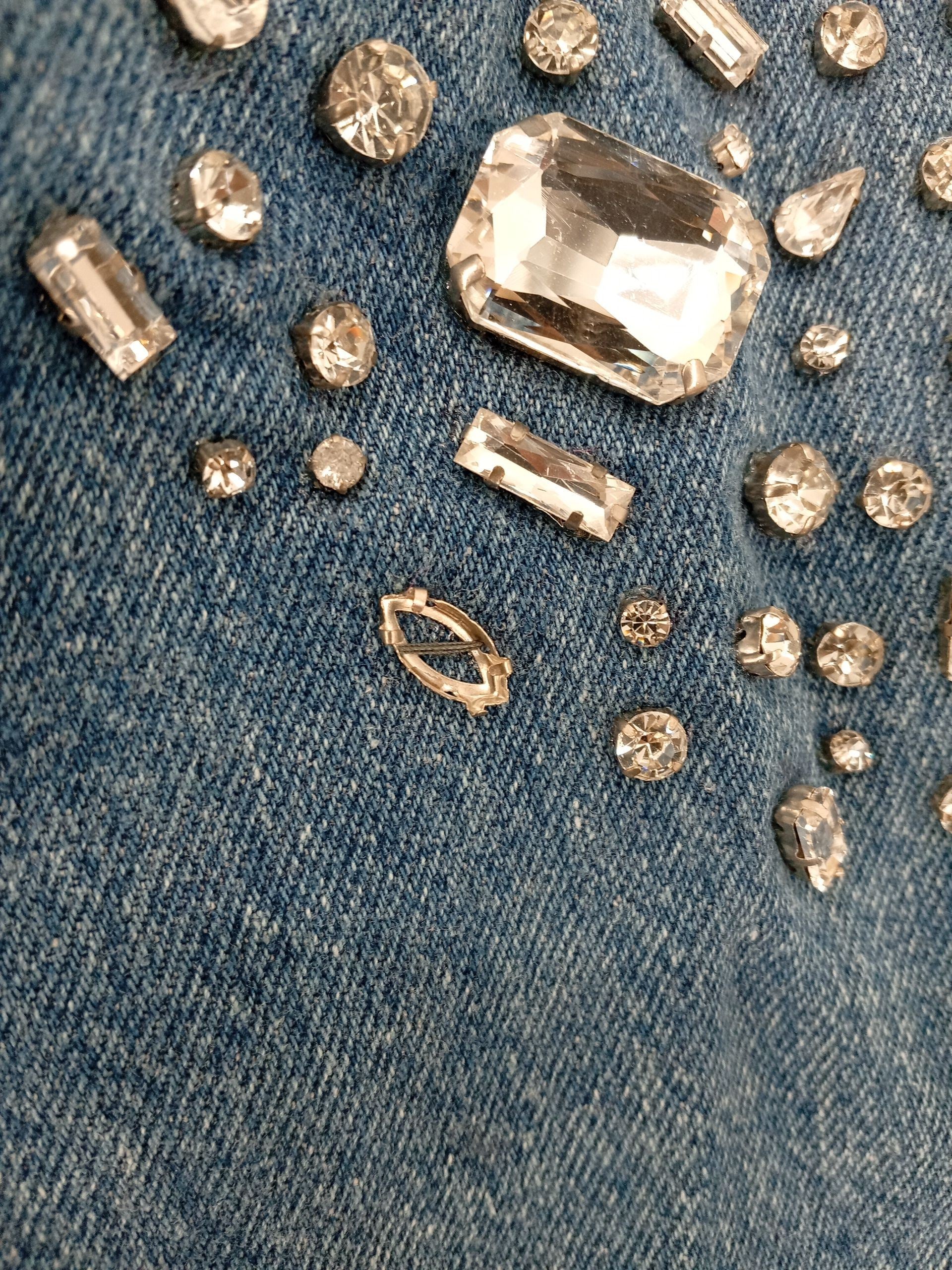 Karen Millen Women's Jeans M Blue Cotton with Other Straight - Image 5