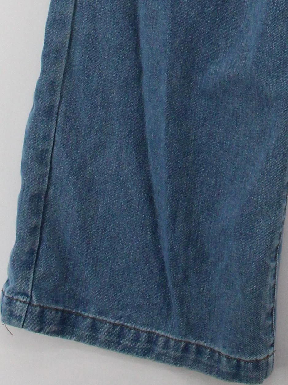 Karen Millen Women's Jeans UK 8 Blue Cotton with Viscose, Polyester Wide-Leg - Image 4