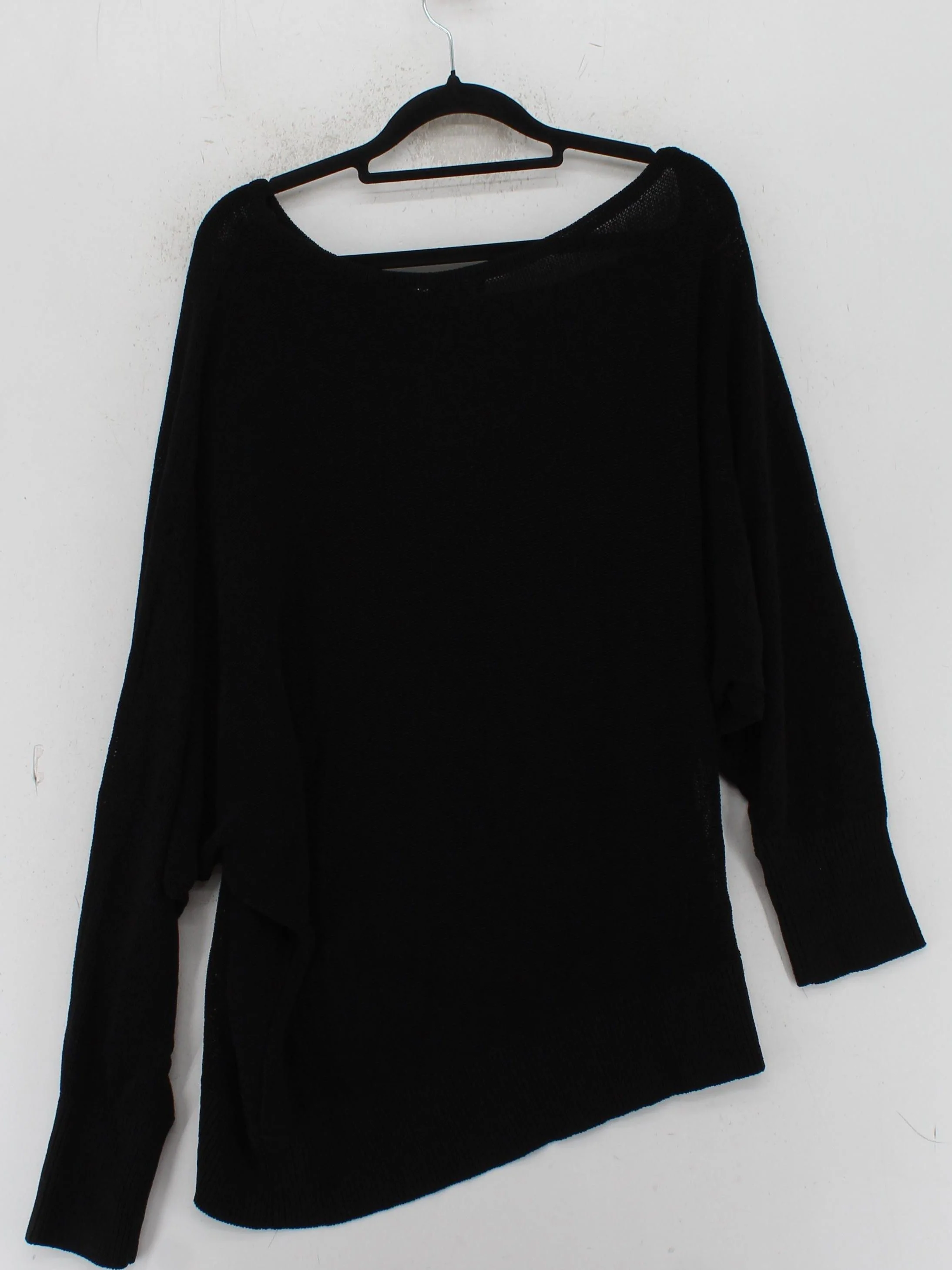 Karen Millen Women's Jumper L Black Acrylic with Polyamide Round Neck Pullover - Image 2