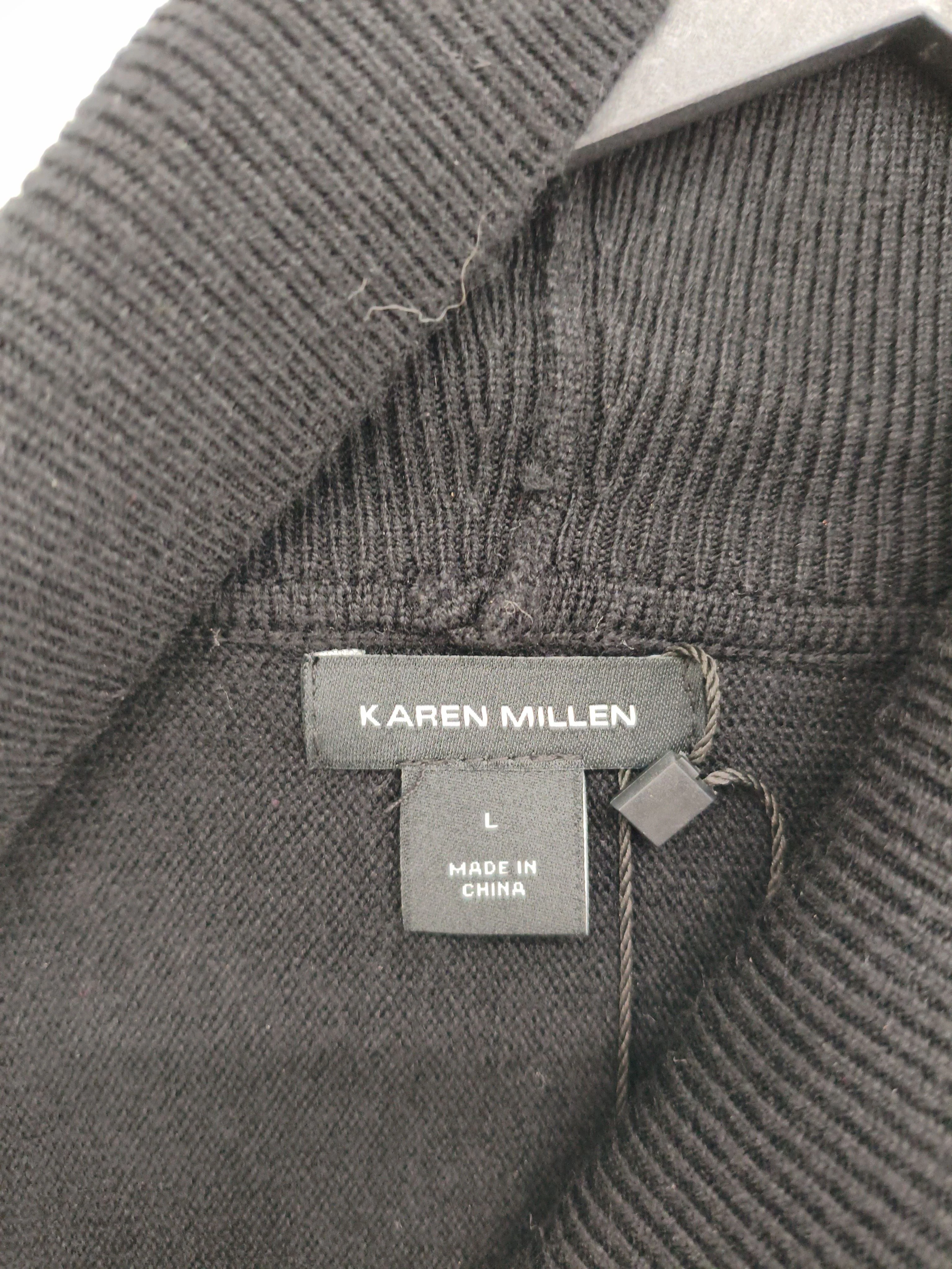Karen Millen Women's Jumper L Black Wool - Image 6