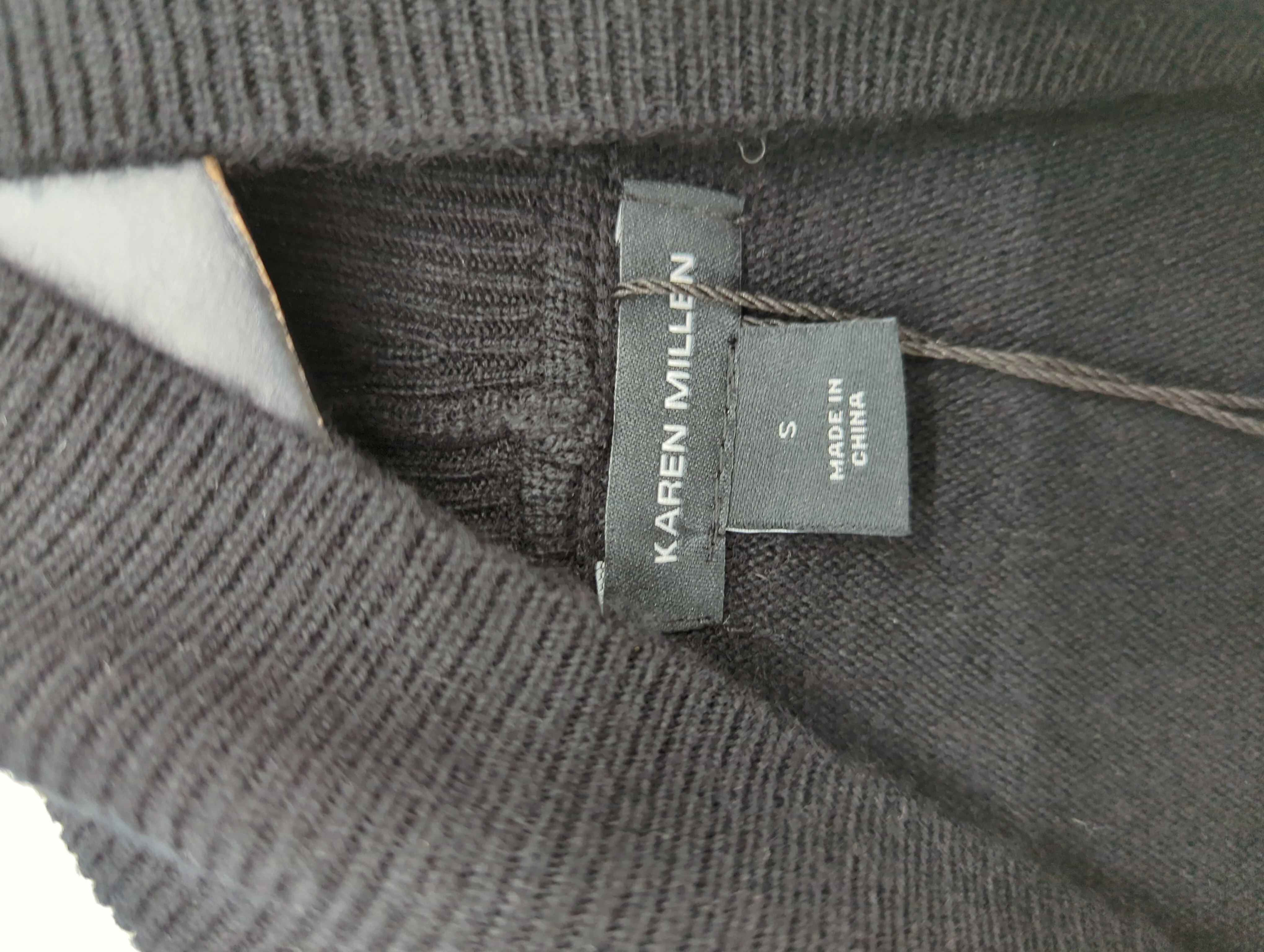 Karen Millen Women's Jumper S Black Wool New with tags - Image 5