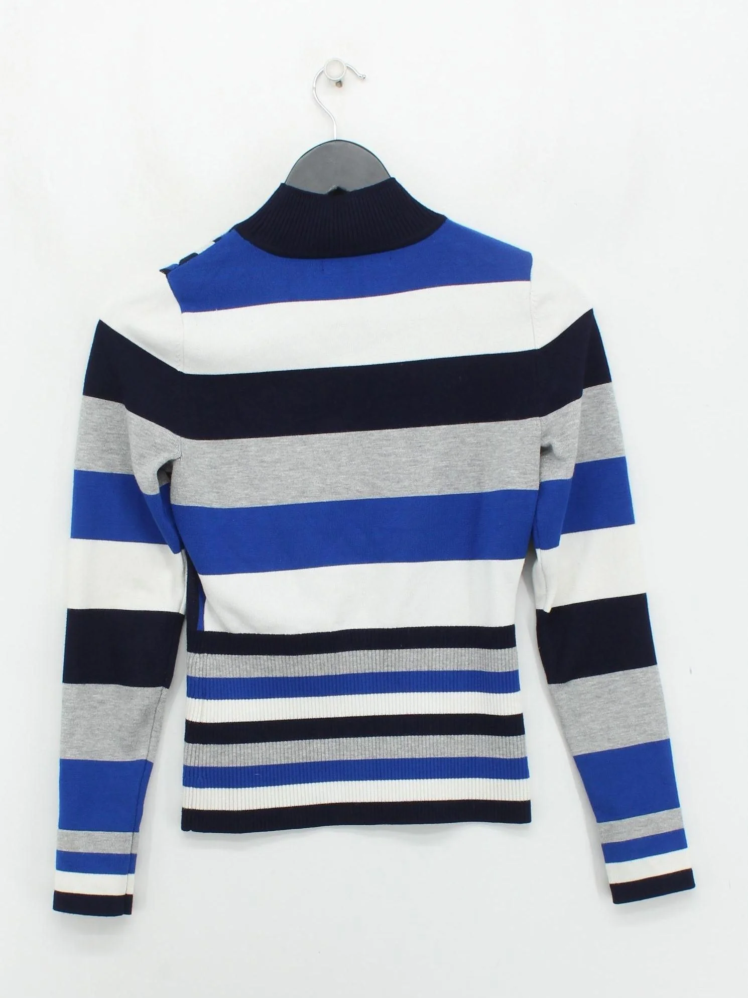 Karen Millen Women's Jumper S Blue Viscose - Image 2