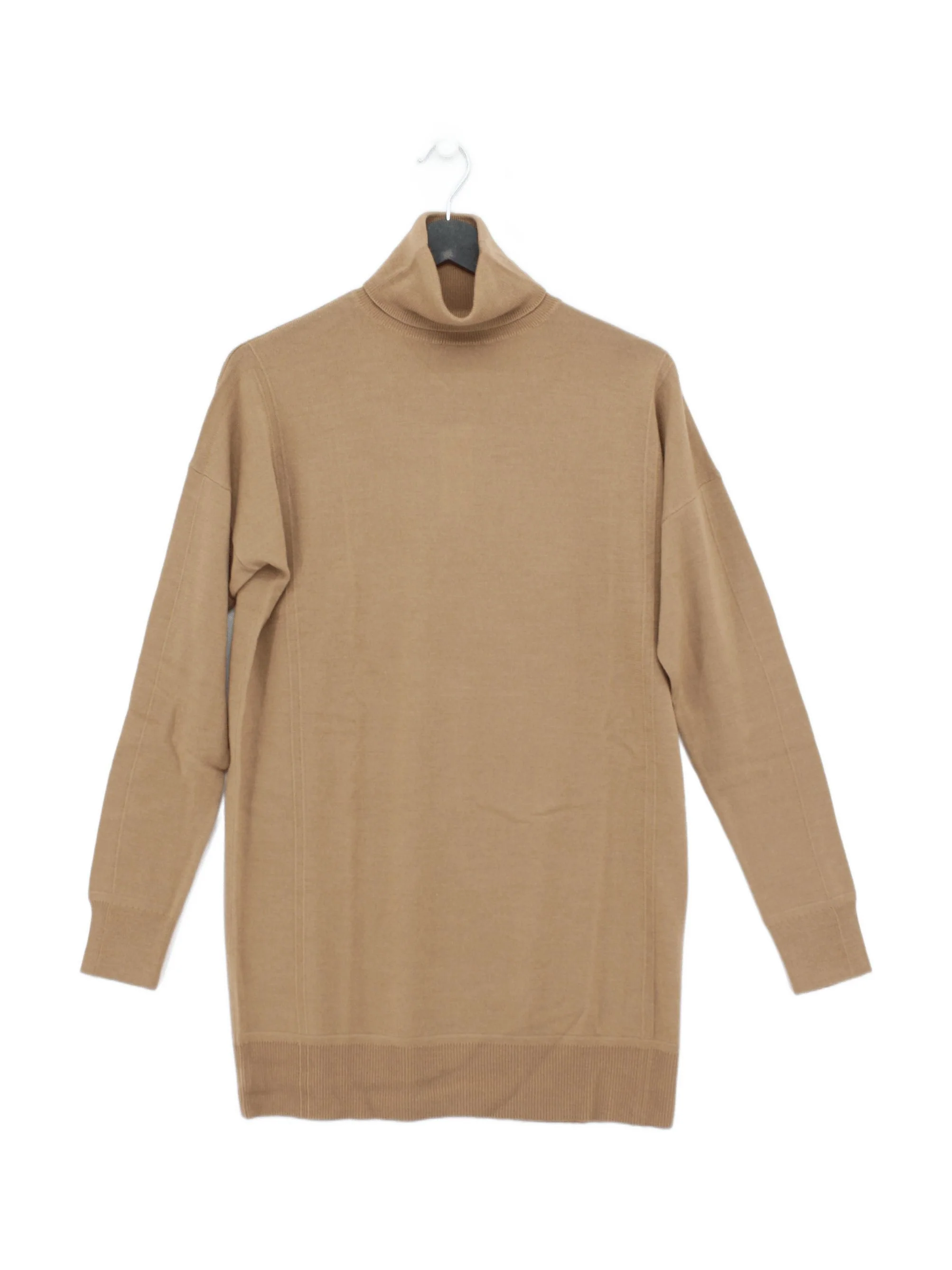 Karen Millen Women's Jumper S Tan Wool with Polyamide Pullover New with tags - Image 2