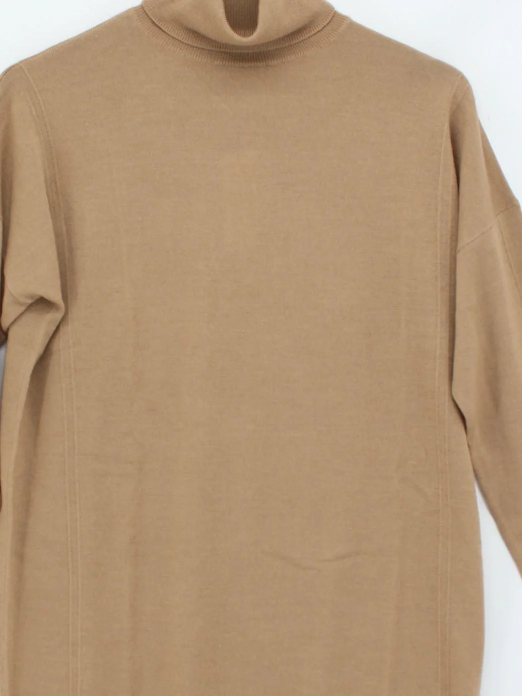 Karen Millen Women's Jumper S Tan Wool with Polyamide Pullover New with tags - Image 4