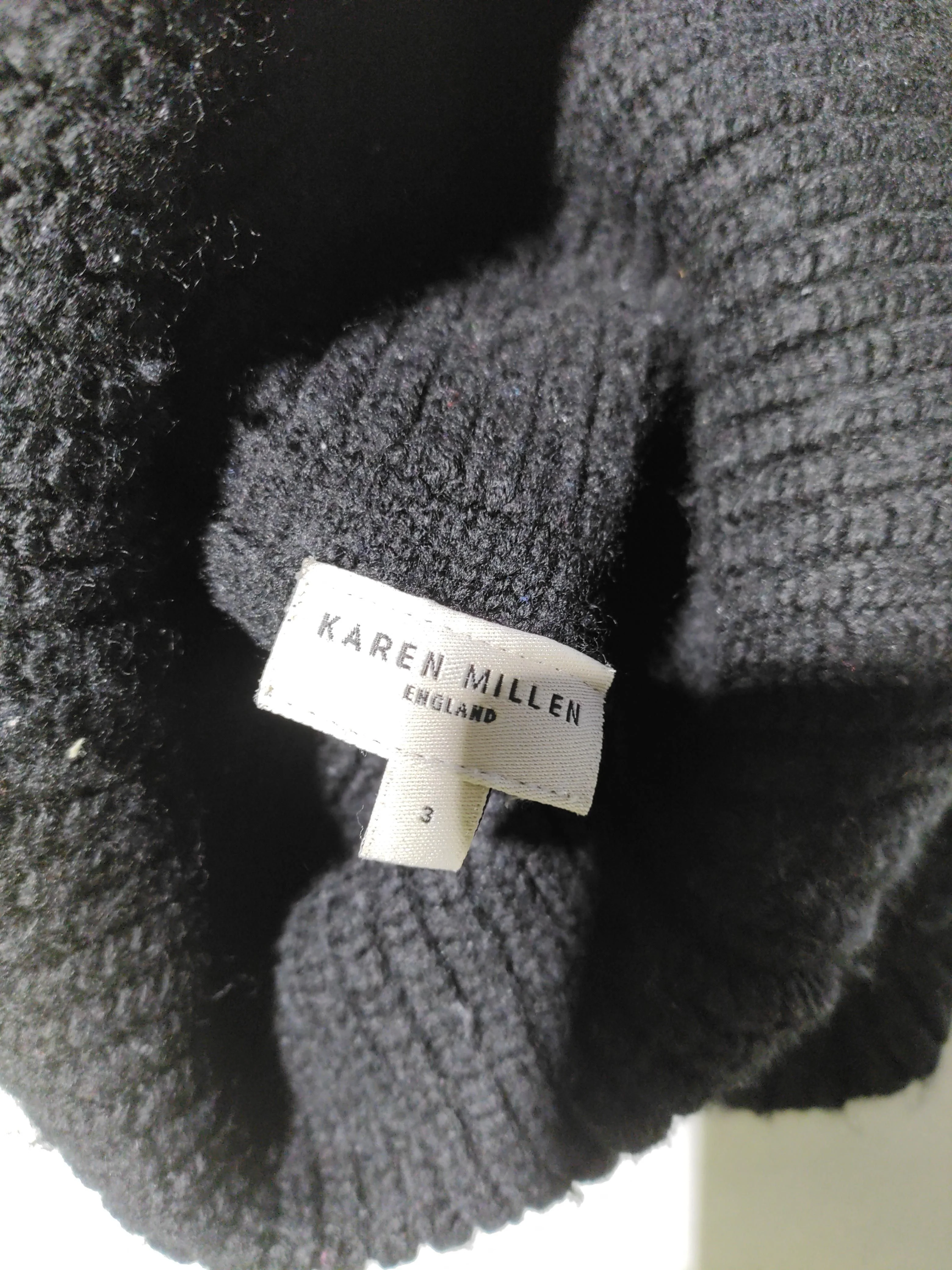 Karen Millen Women's Jumper UK 12 Black Wool with Polyamide, Elastane Pullover - Image 6