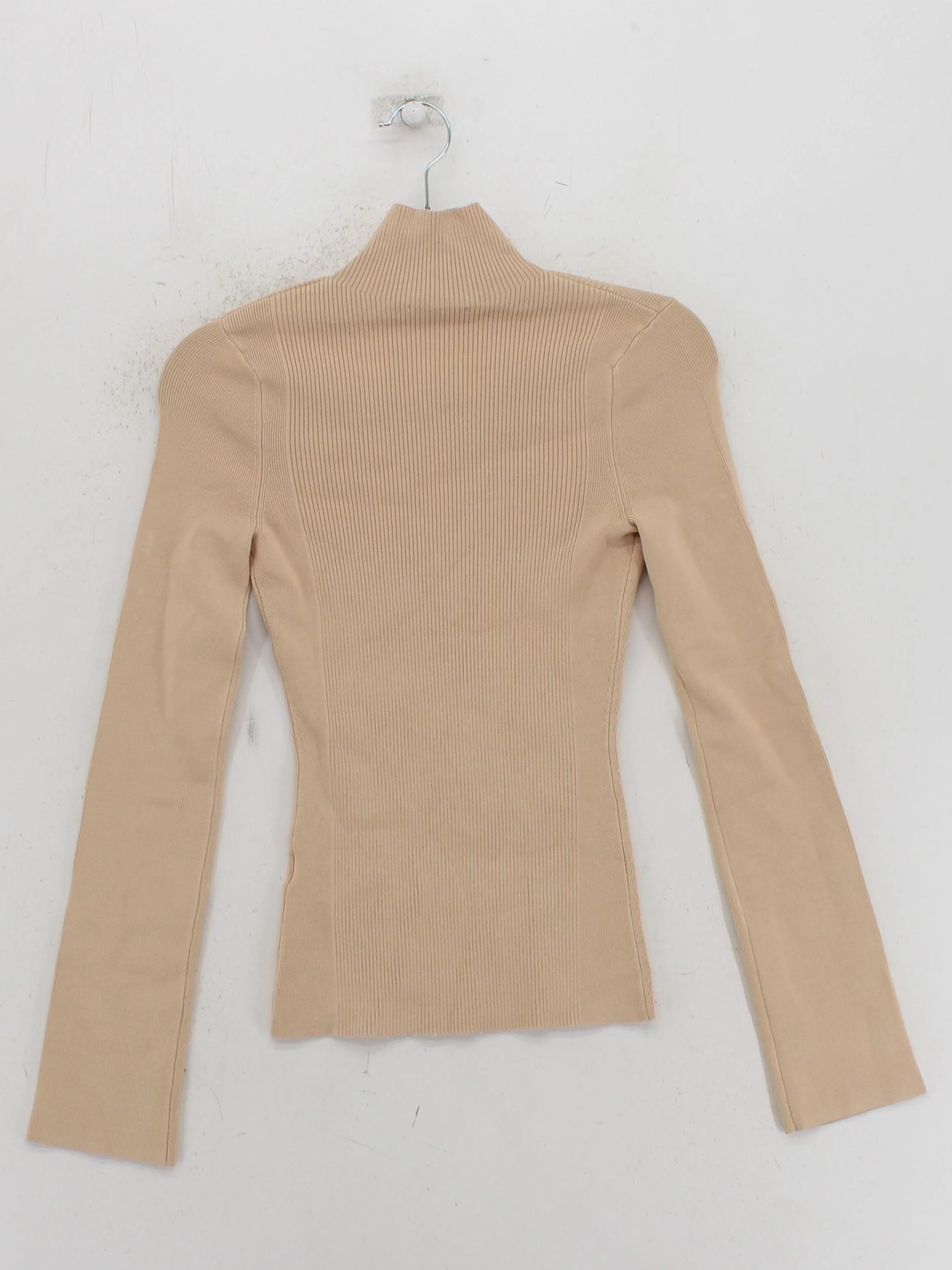 Karen Millen Women's Jumper XS Tan Viscose with Polyamide, Elastane Pullover - Image 2