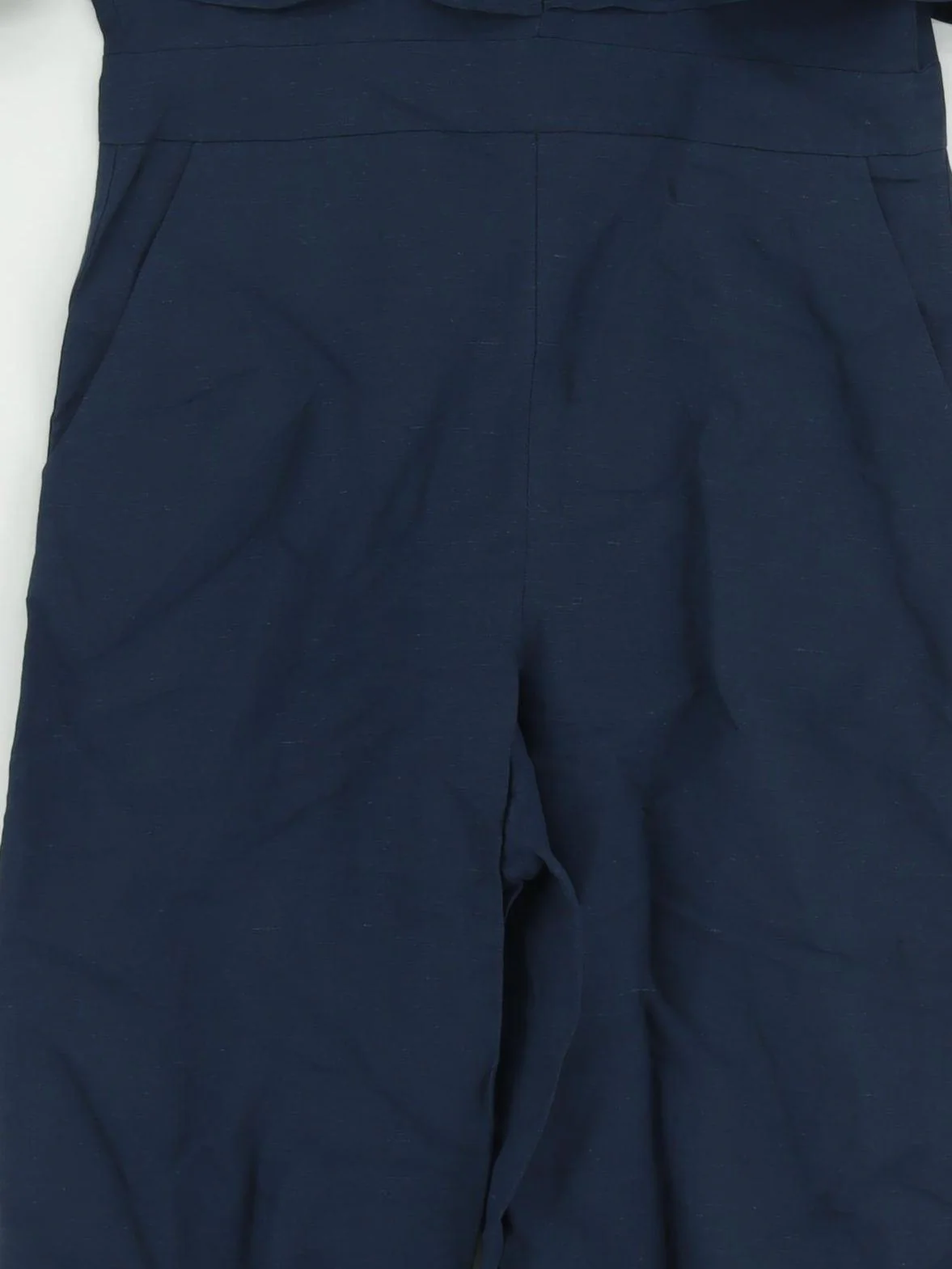 Karen Millen Women's Jumpsuit UK 10 Blue Linen New with tags - Image 3