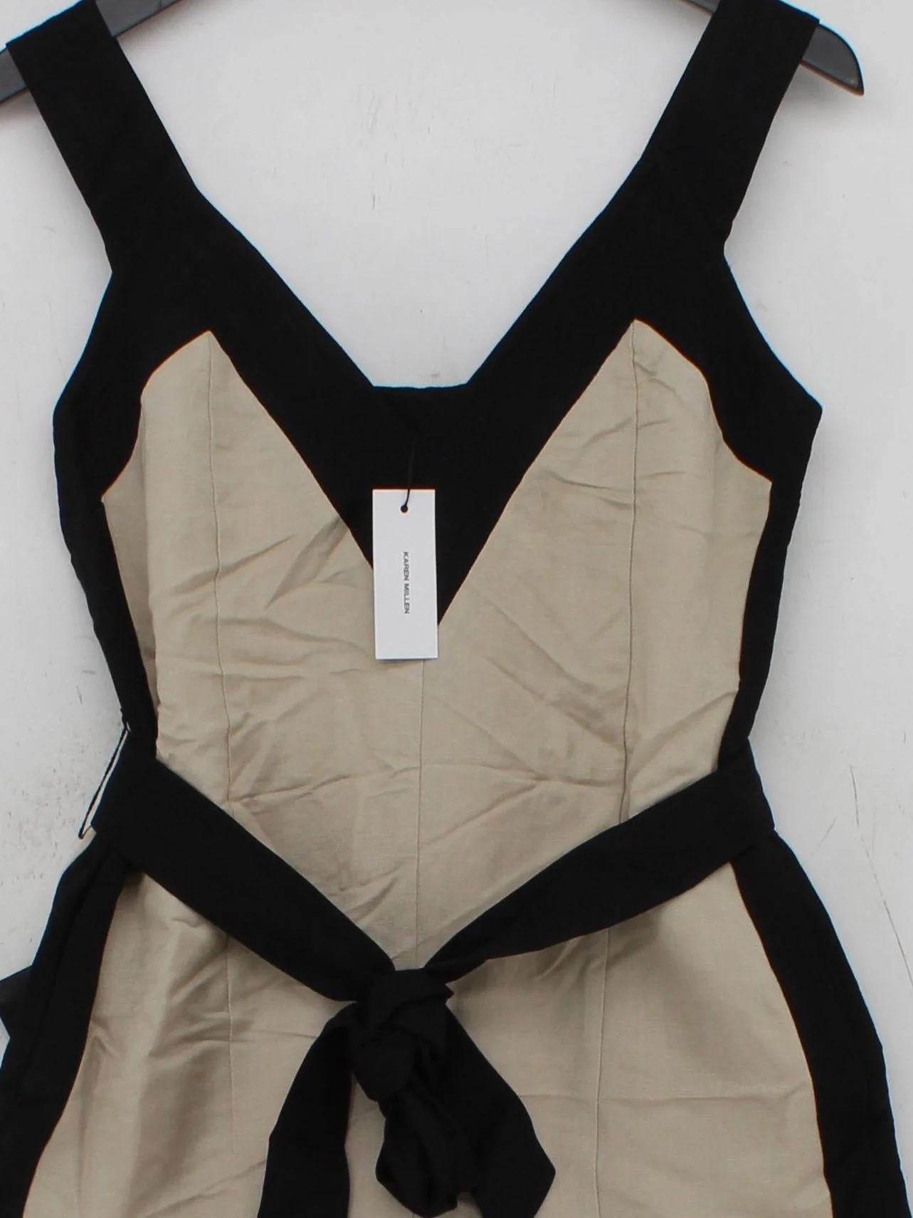 Karen Millen Women's Jumpsuit UK 10 Cream Viscose New with tags - Image 3