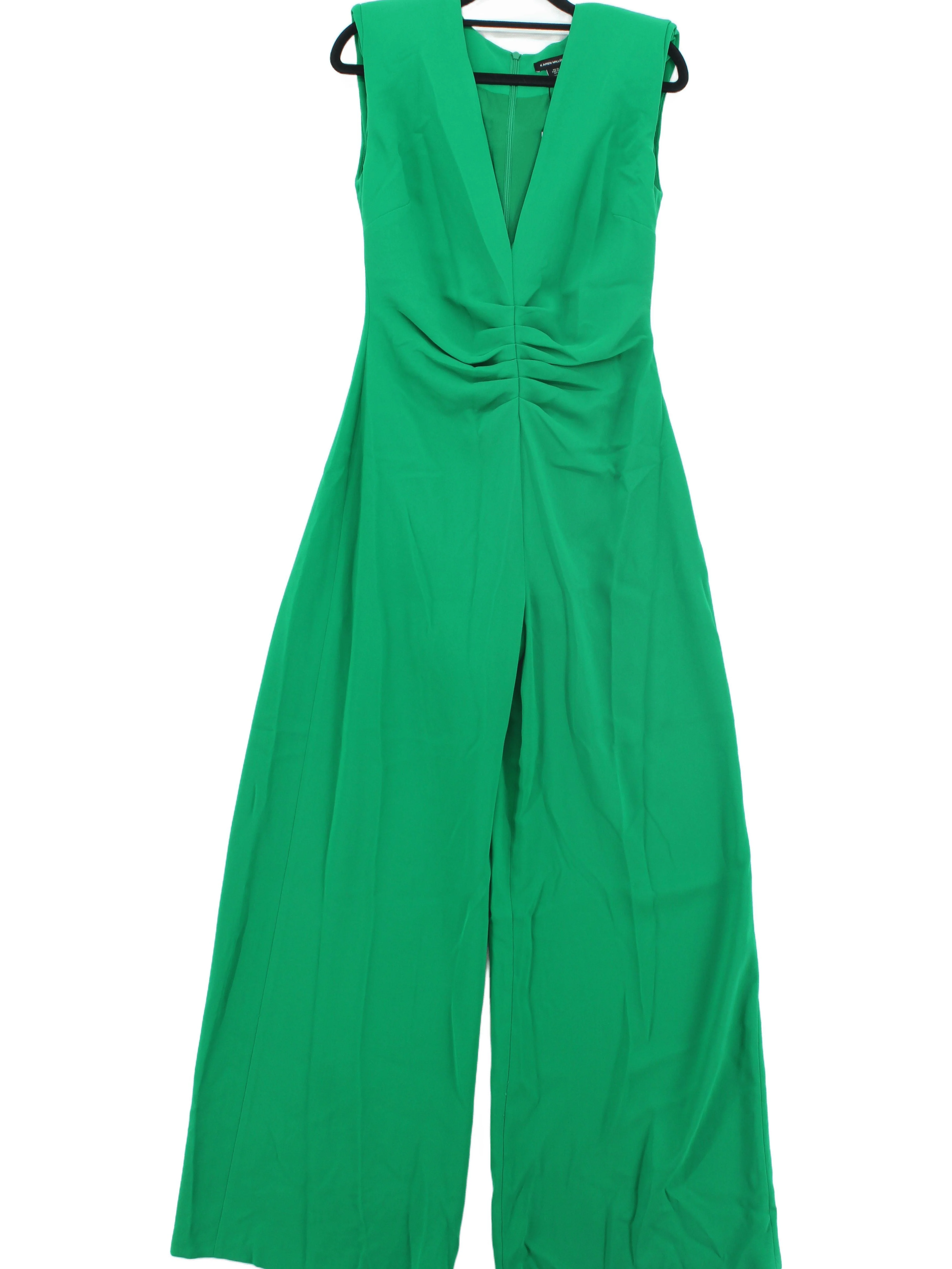 Karen Millen Women's Jumpsuit UK 10 Green 100% Polyester Jumpsuit New with tags - Image 2