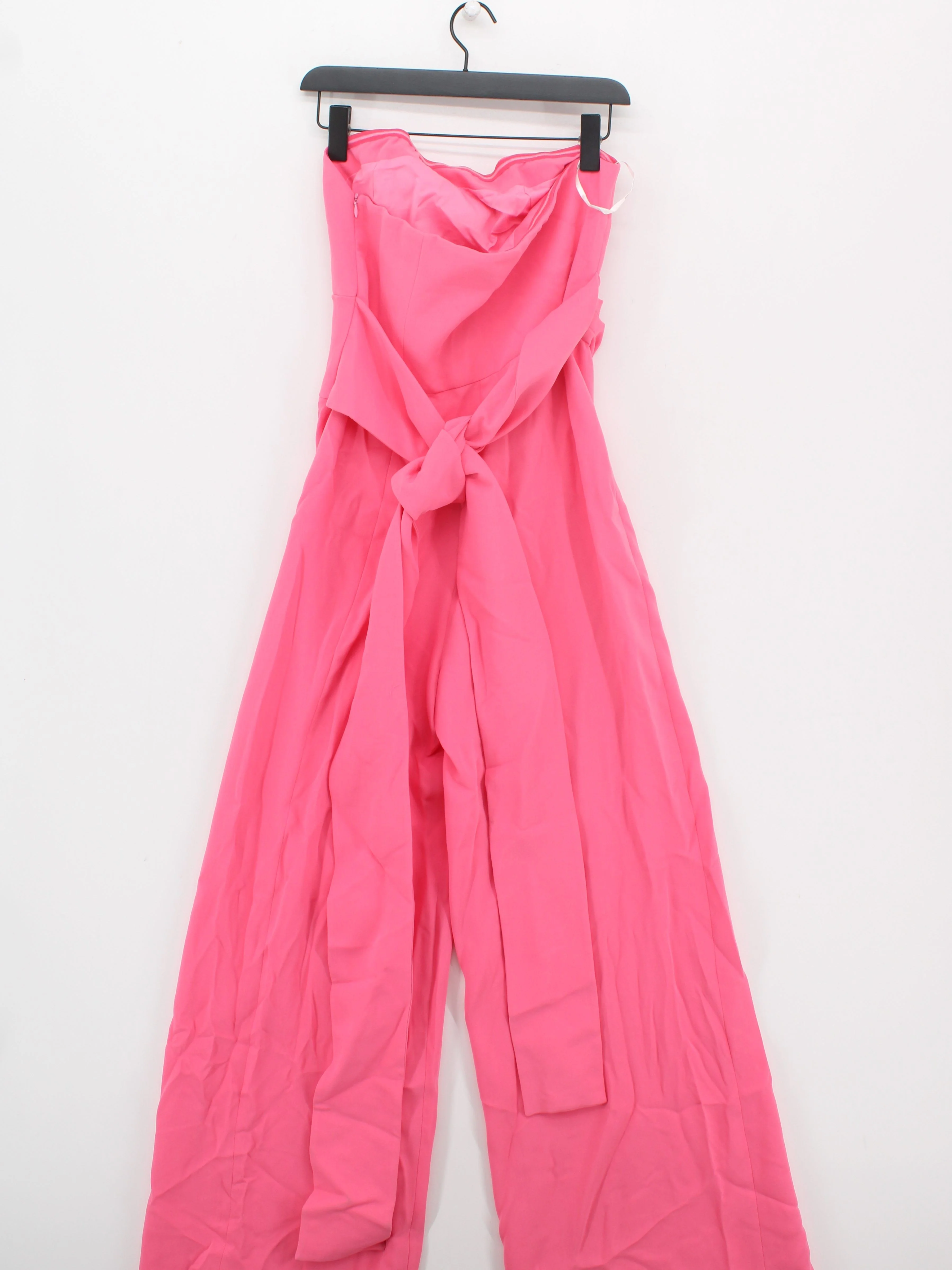 Karen Millen Women's Jumpsuit UK 10 Pink 100% Polyester Wide-Leg Jumpsuit - Image 2