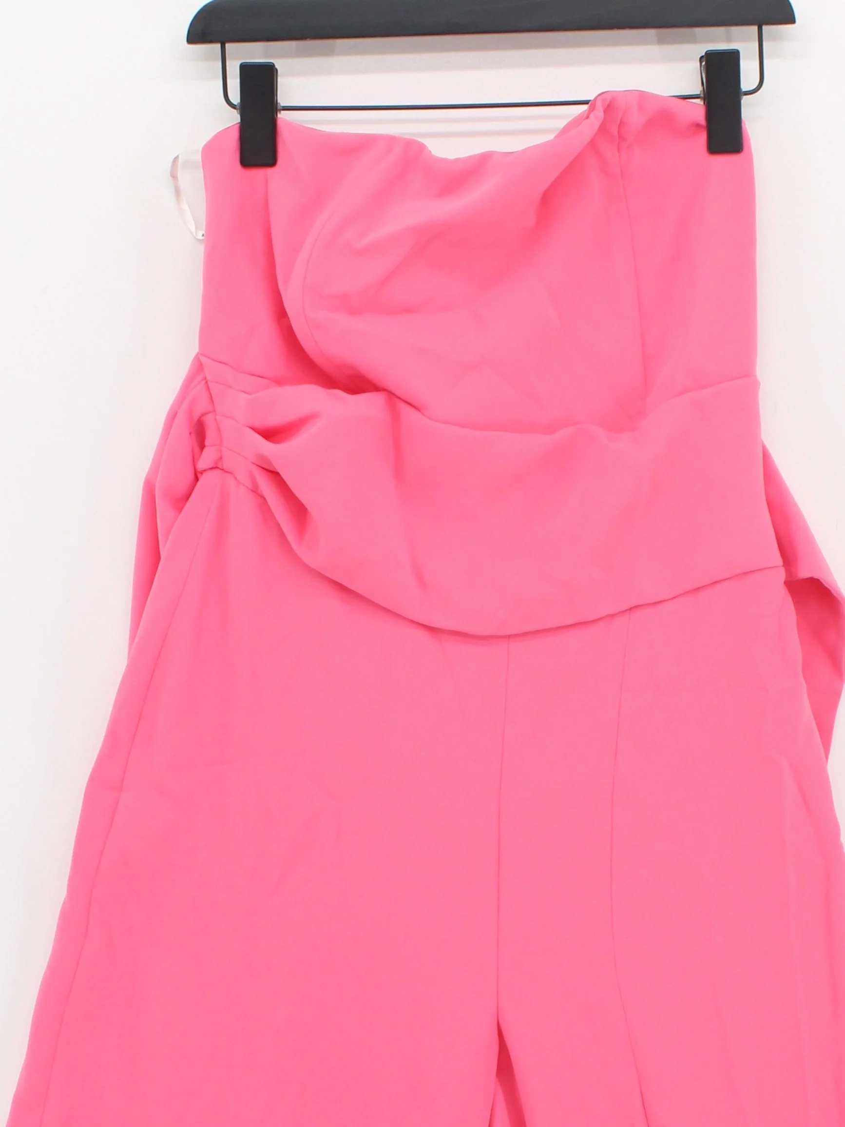 Karen Millen Women's Jumpsuit UK 10 Pink 100% Polyester Wide-Leg Jumpsuit - Image 3
