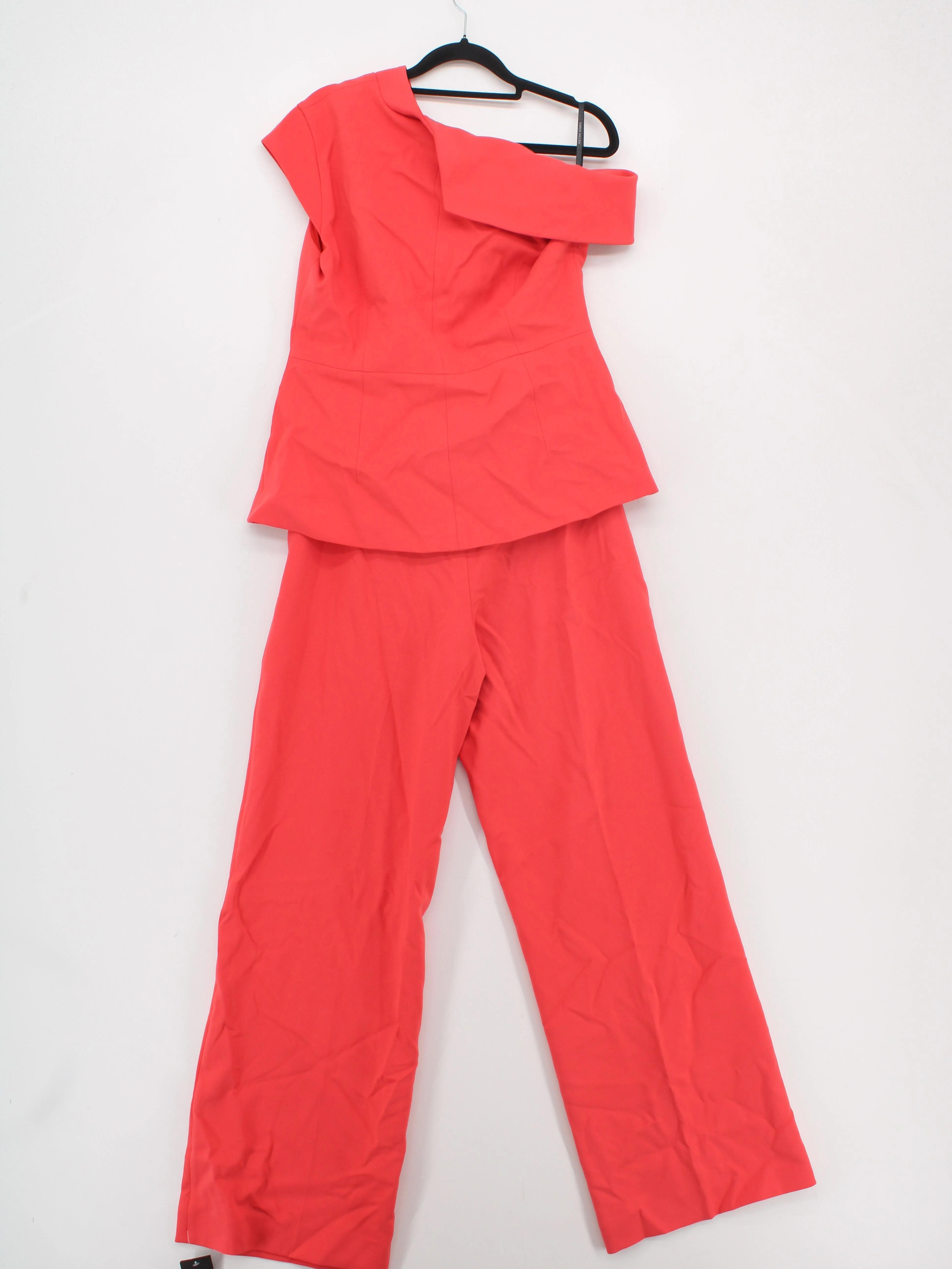 Karen Millen Women's Jumpsuit UK 10 Pink Polyester - Image 2
