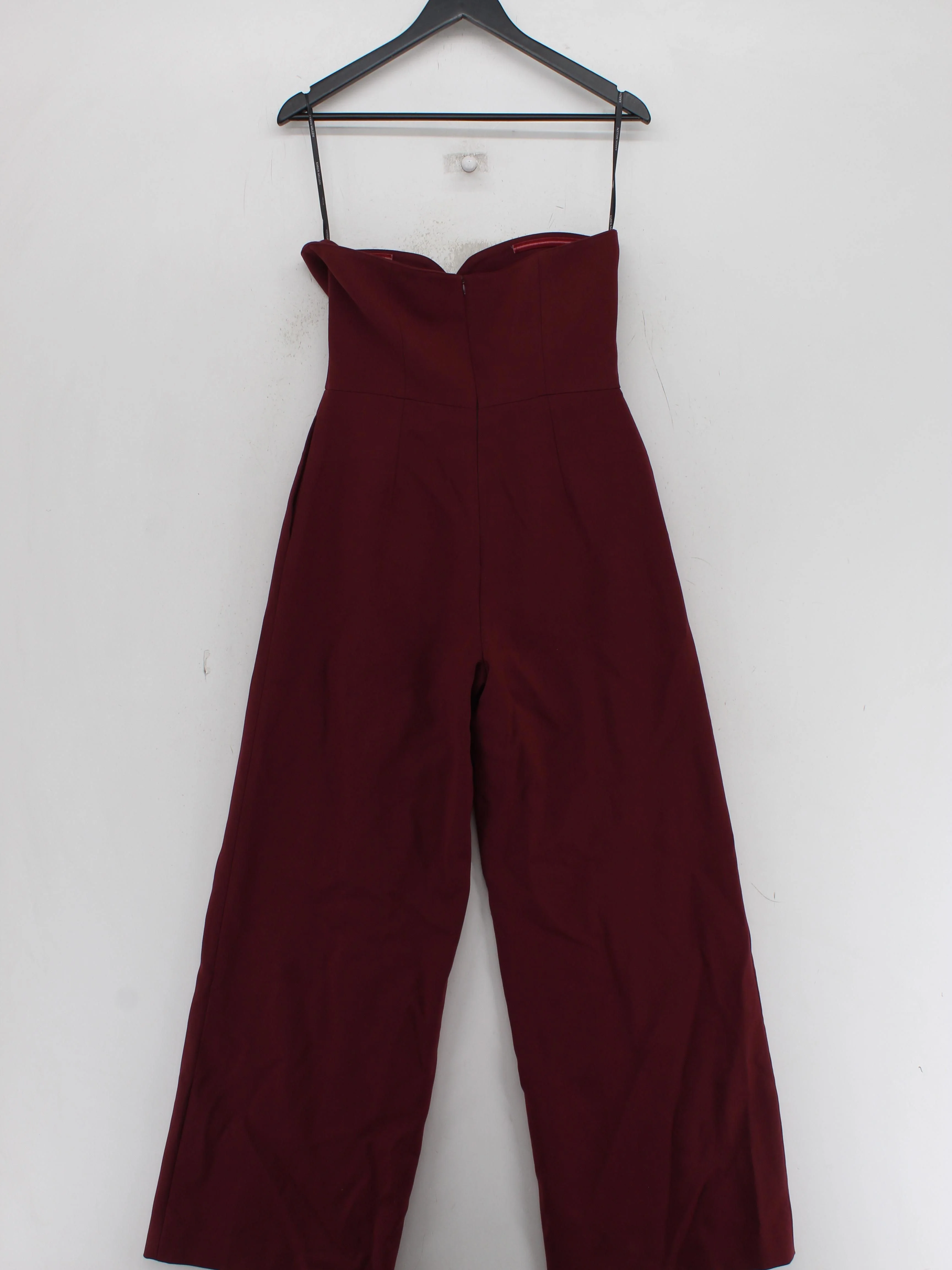 Karen Millen Women's Jumpsuit UK 10 Red Polyester - Image 2