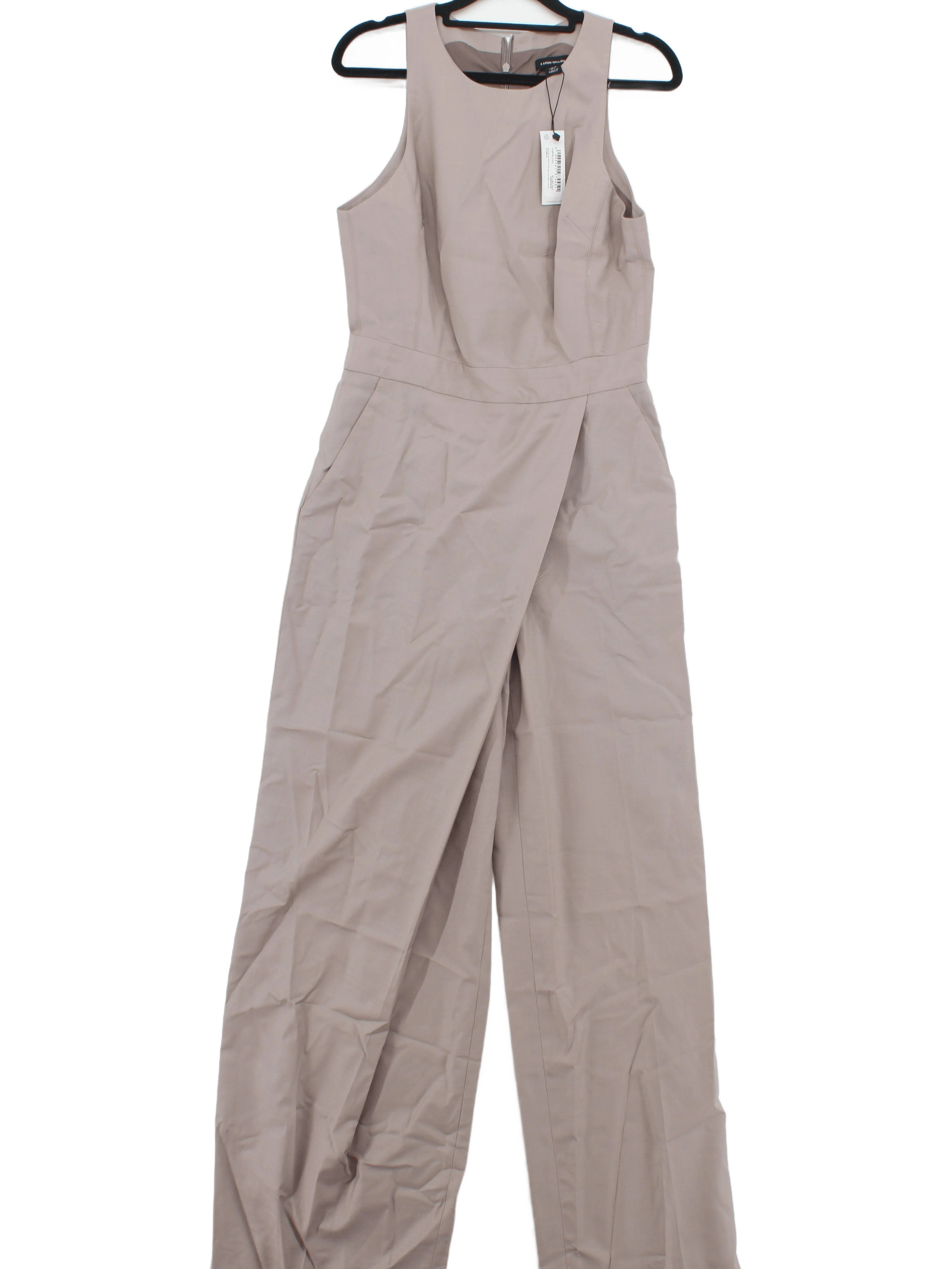 Karen Millen Women's Jumpsuit UK 10 Tan Polyester with Wool, Elastane Jumpsuit - Image 2