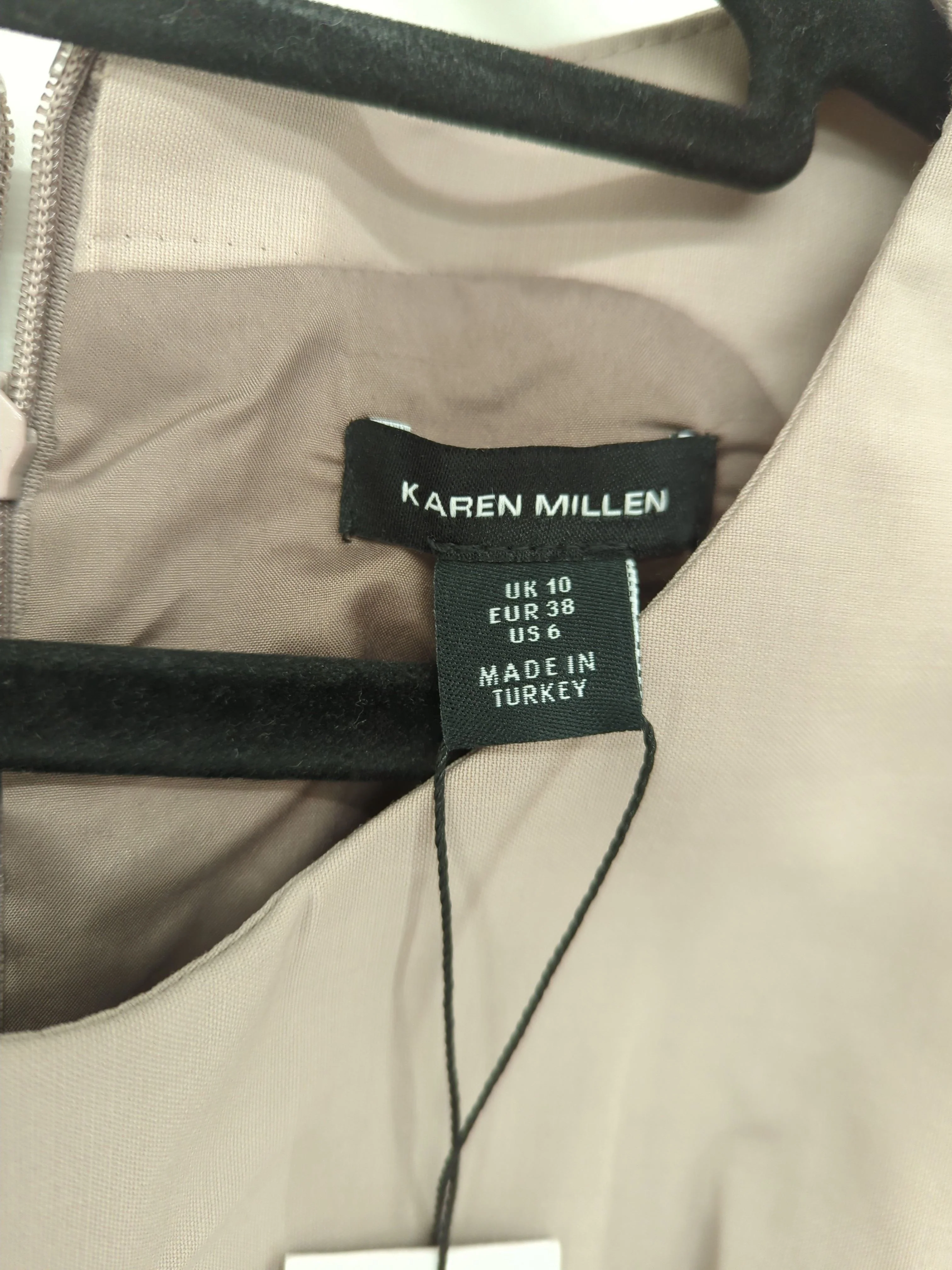 Karen Millen Women's Jumpsuit UK 10 Tan Polyester with Wool, Elastane Jumpsuit - Image 7
