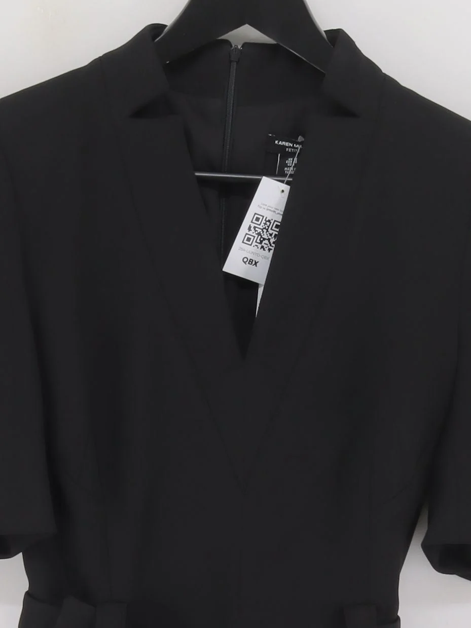 Karen Millen Women's Jumpsuit UK 12 Black Viscose New with tags - Image 3