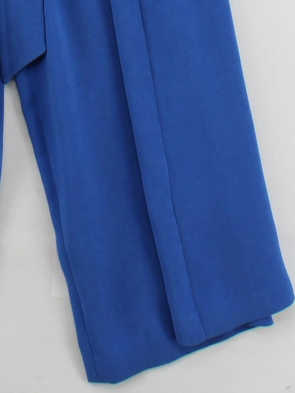 Karen Millen Women's Jumpsuit UK 12 Blue Acetate - Image 4