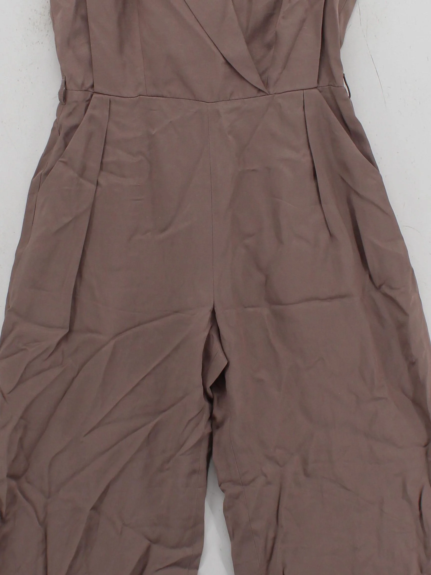Karen Millen Women's Jumpsuit UK 12 Brown Viscose New with tags - Image 3