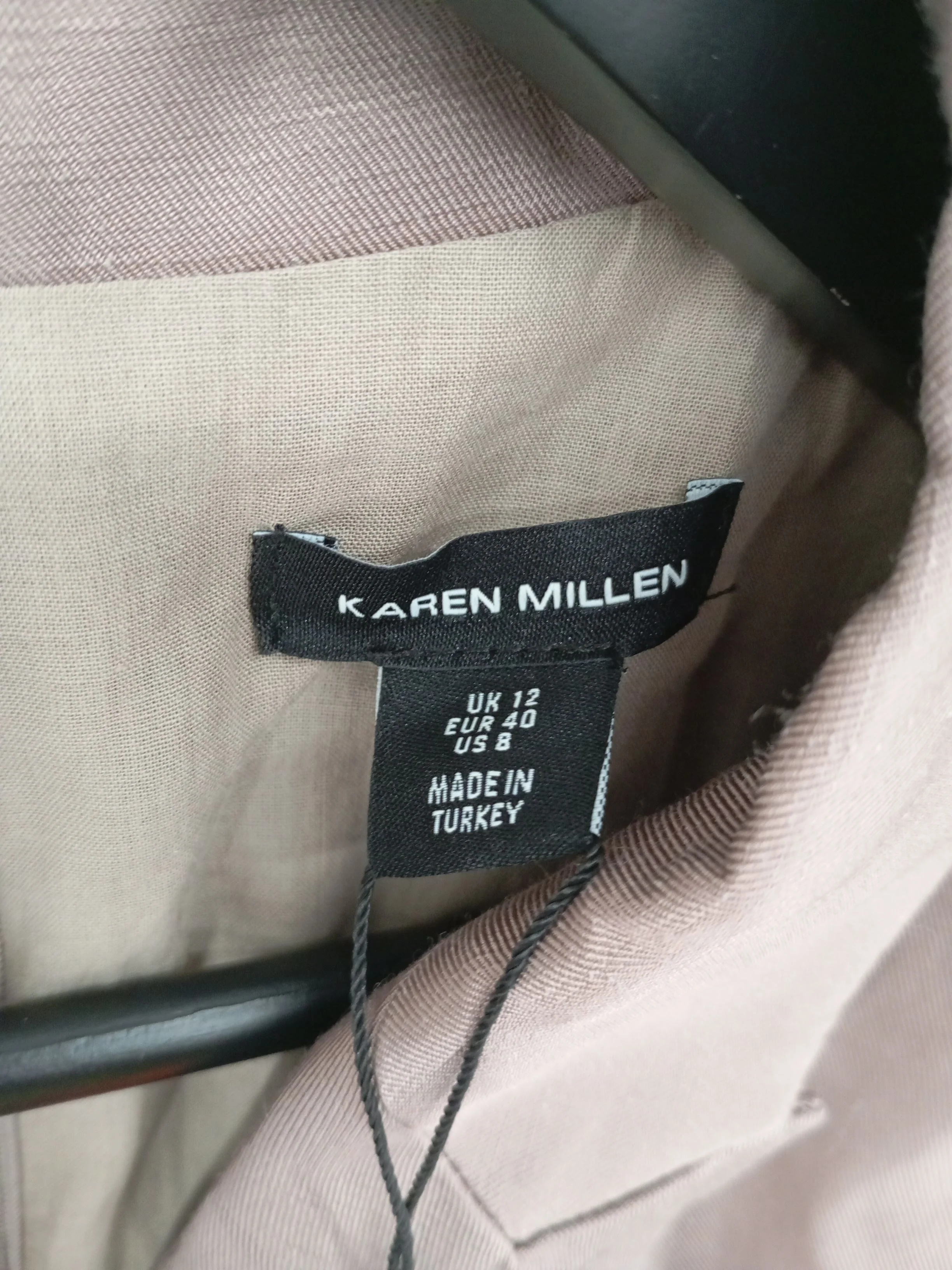 Karen Millen Women's Jumpsuit UK 12 Brown Viscose New with tags - Image 5