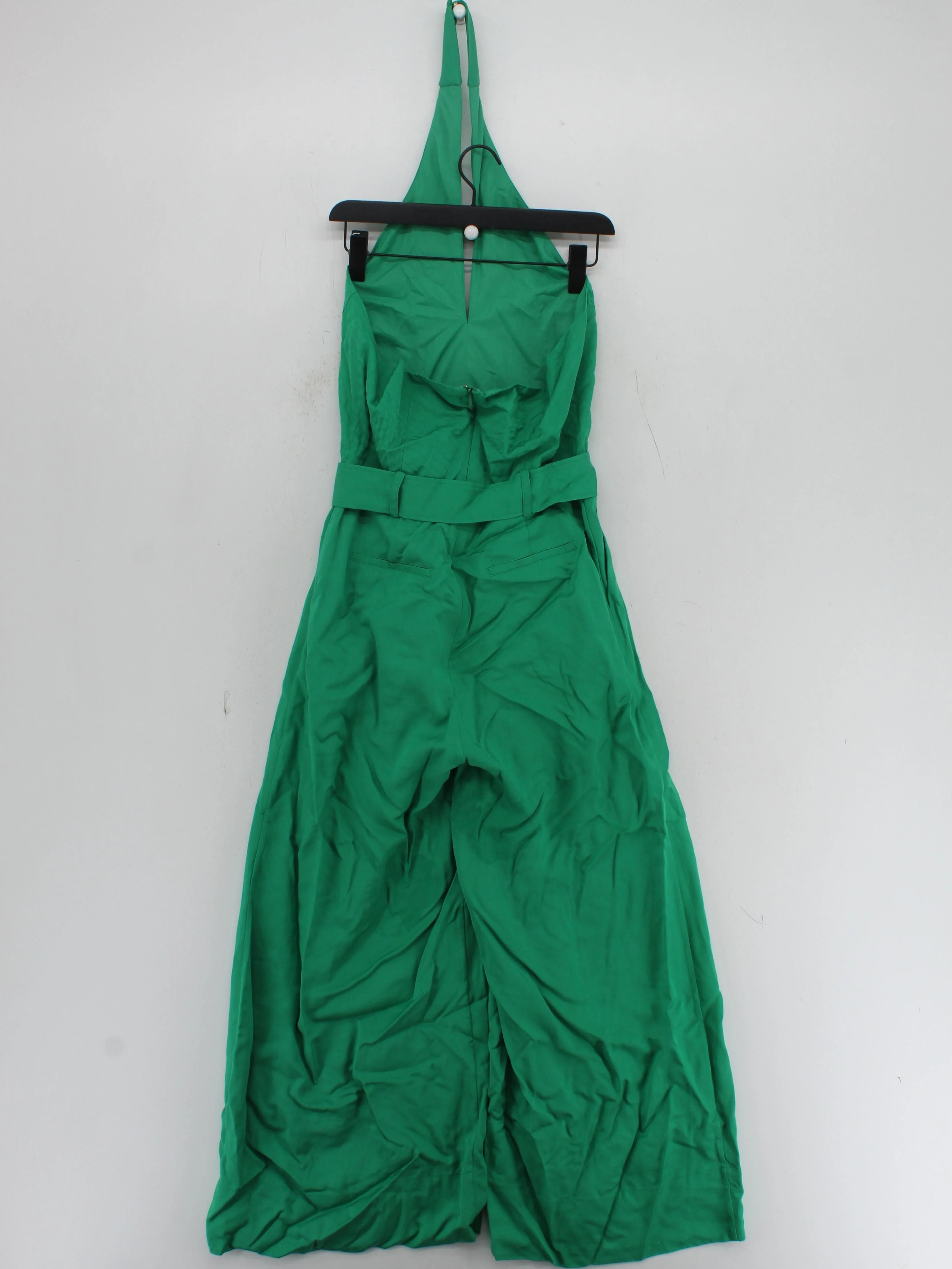 Karen Millen Women's Jumpsuit UK 12 Green 100% Cotton Jumpsuit New with tags - Image 2