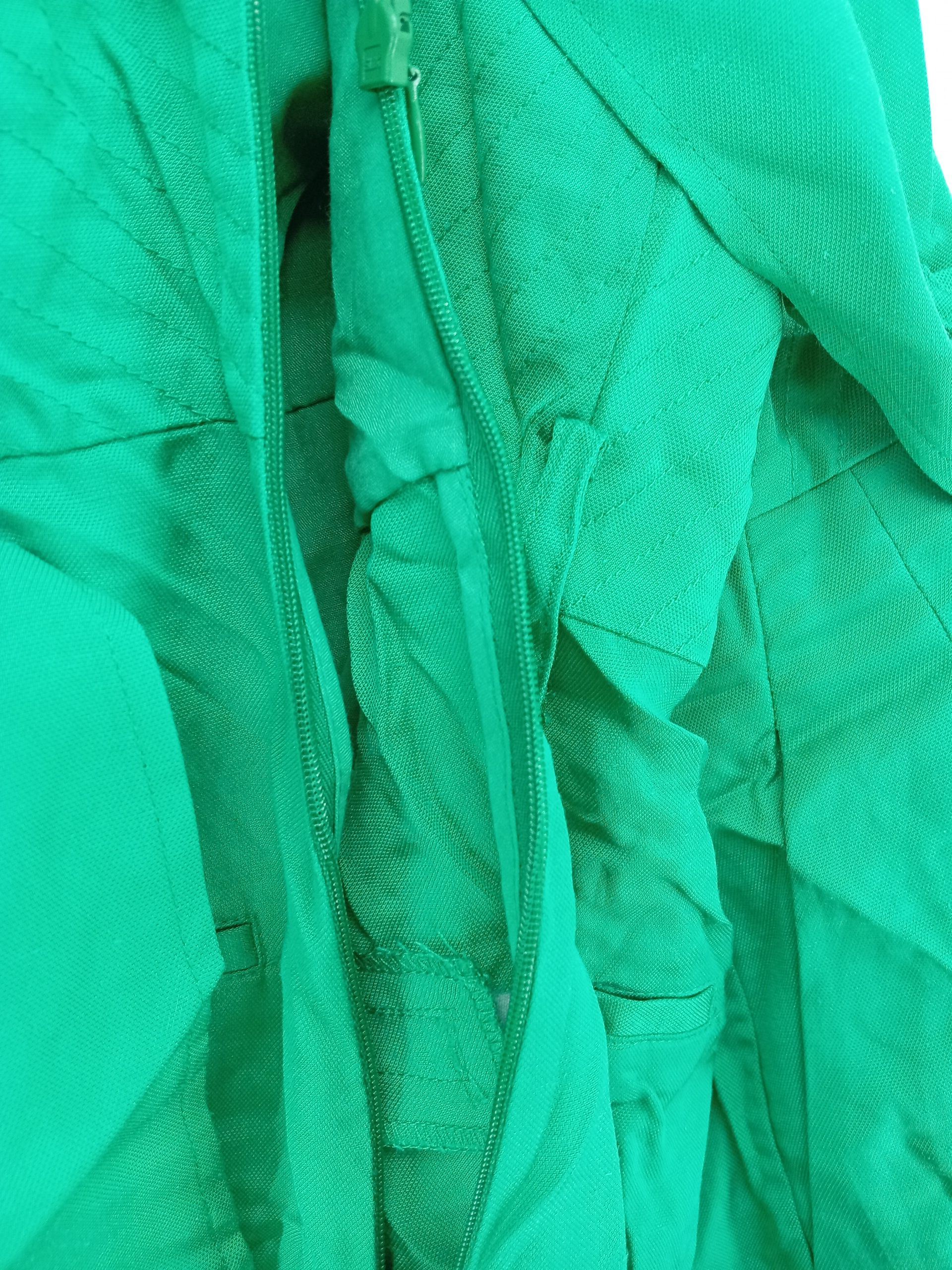 Karen Millen Women's Jumpsuit UK 12 Green 100% Cotton Wide-Leg Jumpsuit - Image 5