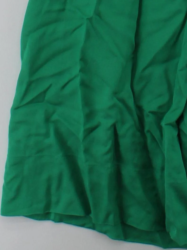 Karen Millen Women's Jumpsuit UK 12 Green 100% Cotton Wide-Leg Jumpsuit - Image 4