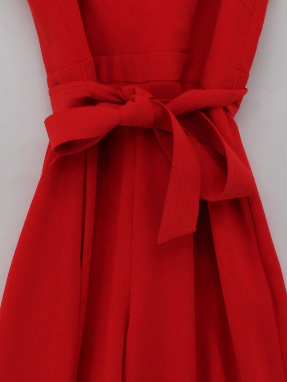 Karen Millen Women's Jumpsuit UK 12 Red 100% Polyester Wide-Leg Jumpsuit - Image 3