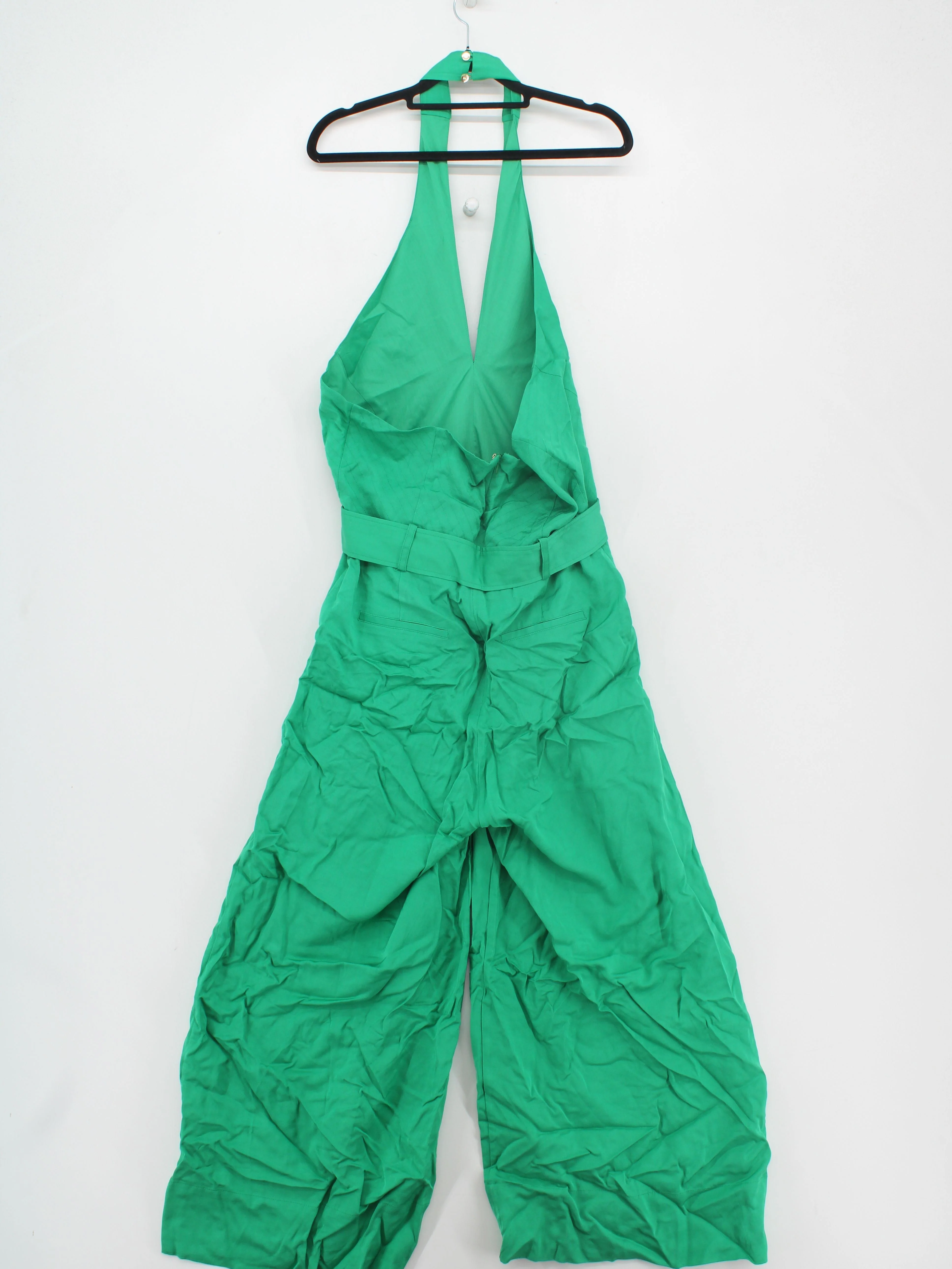 Karen Millen Women's Jumpsuit UK 14 Green Viscose - Image 2