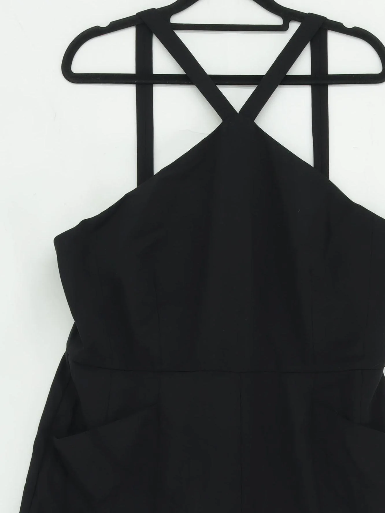 Karen Millen Women's Jumpsuit UK 16 Black Viscose New with tags - Image 3