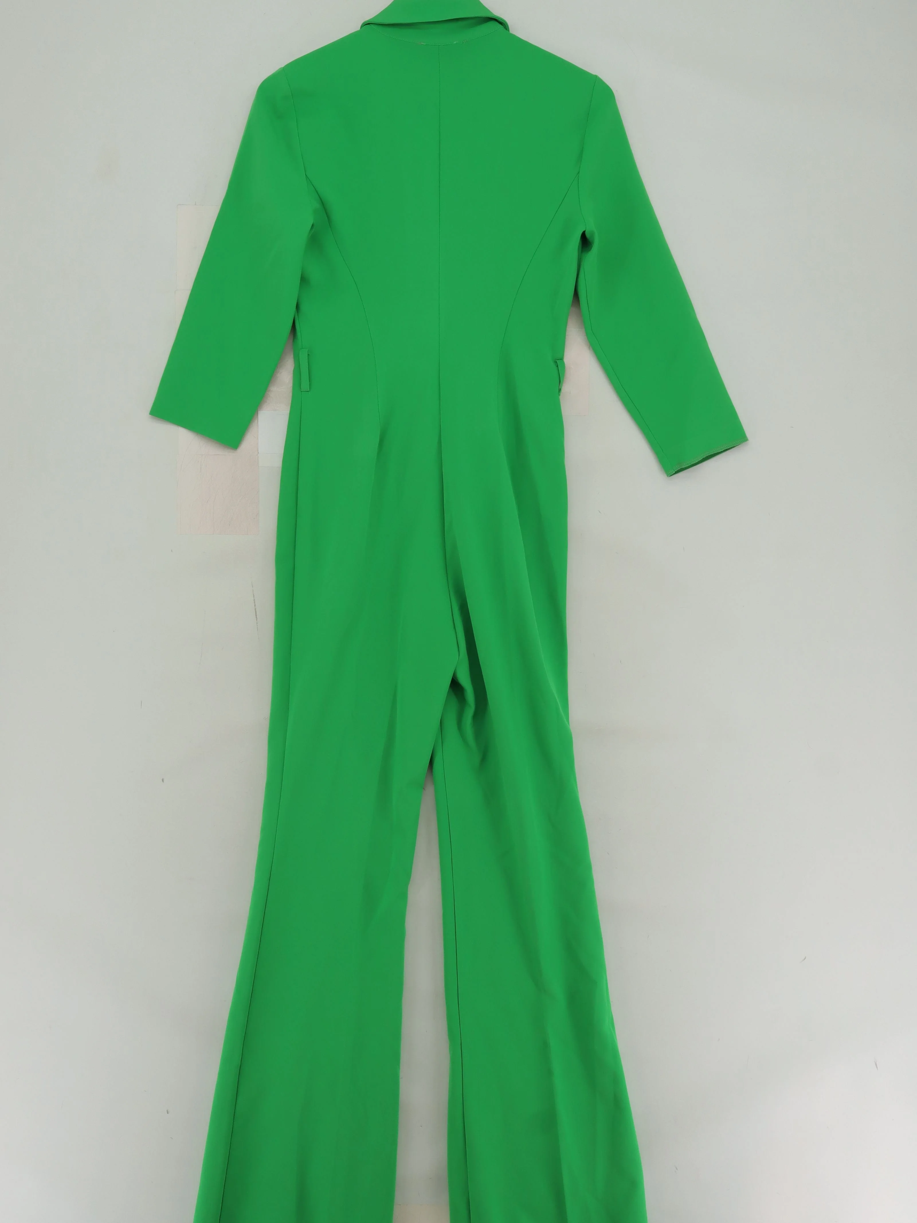 Karen Millen Women's Jumpsuit UK 8 Green Polyester with Elastane Jumpsuit - Image 2