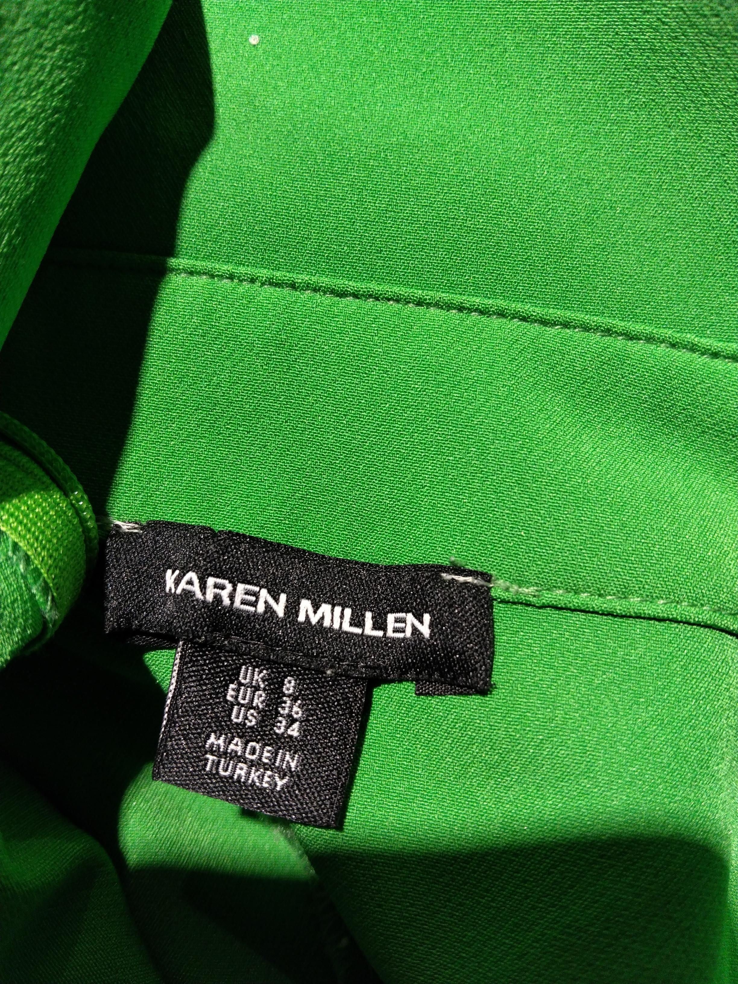 Karen Millen Women's Jumpsuit UK 8 Green Polyester with Elastane Jumpsuit - Image 6
